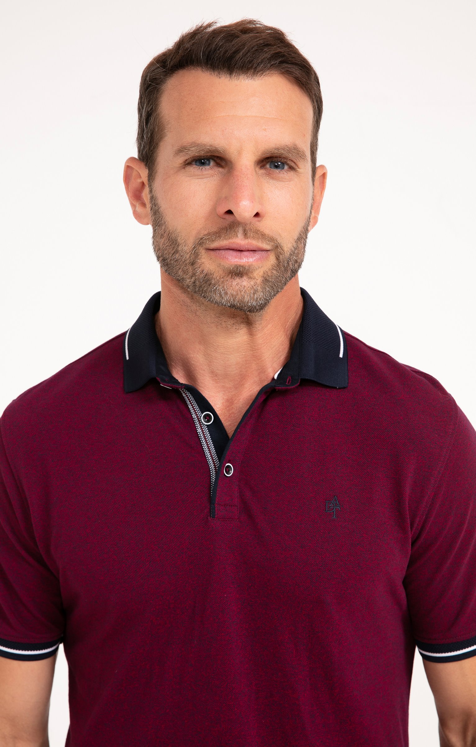 Polo manches courtes Grindle - BORDEAUX