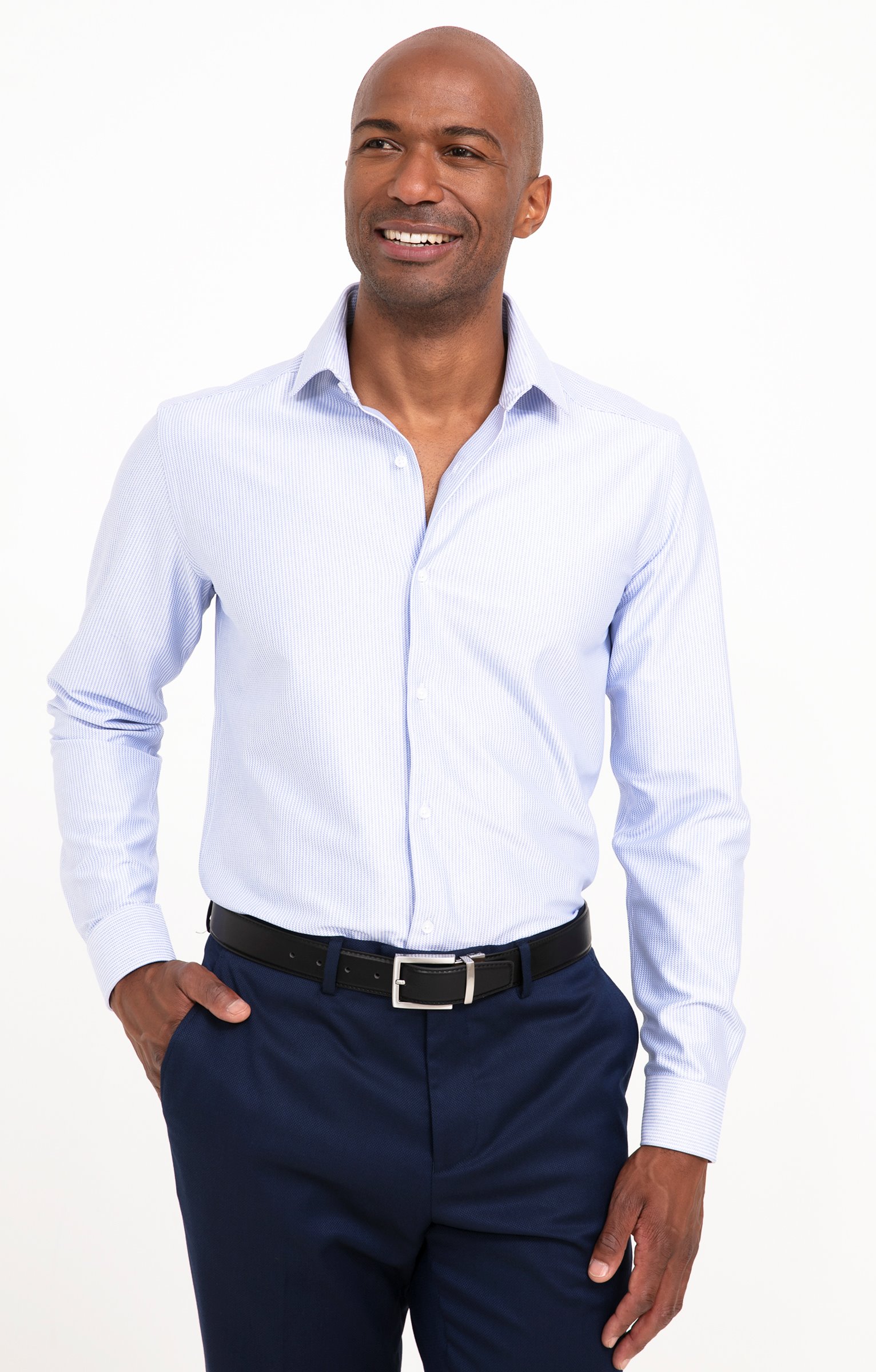 Chemise BLUESURF coupe regular - BLEU CIEL