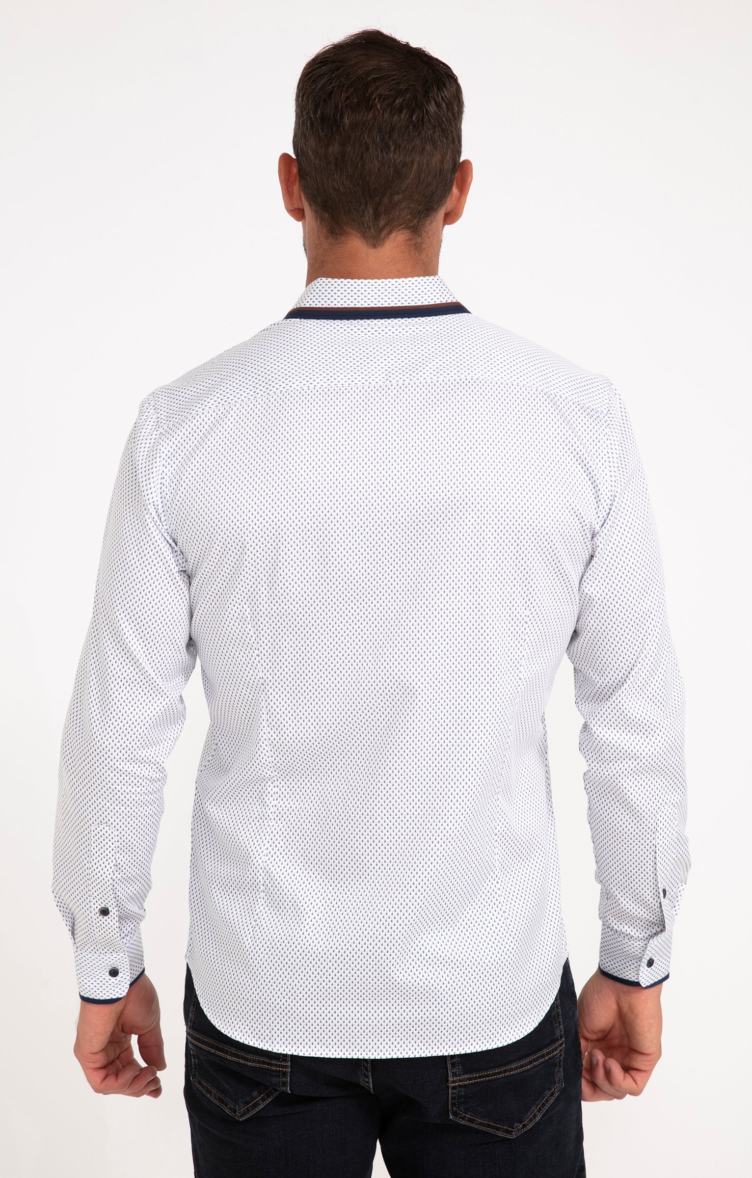 Chemise manches longues SAPIN - BLANC