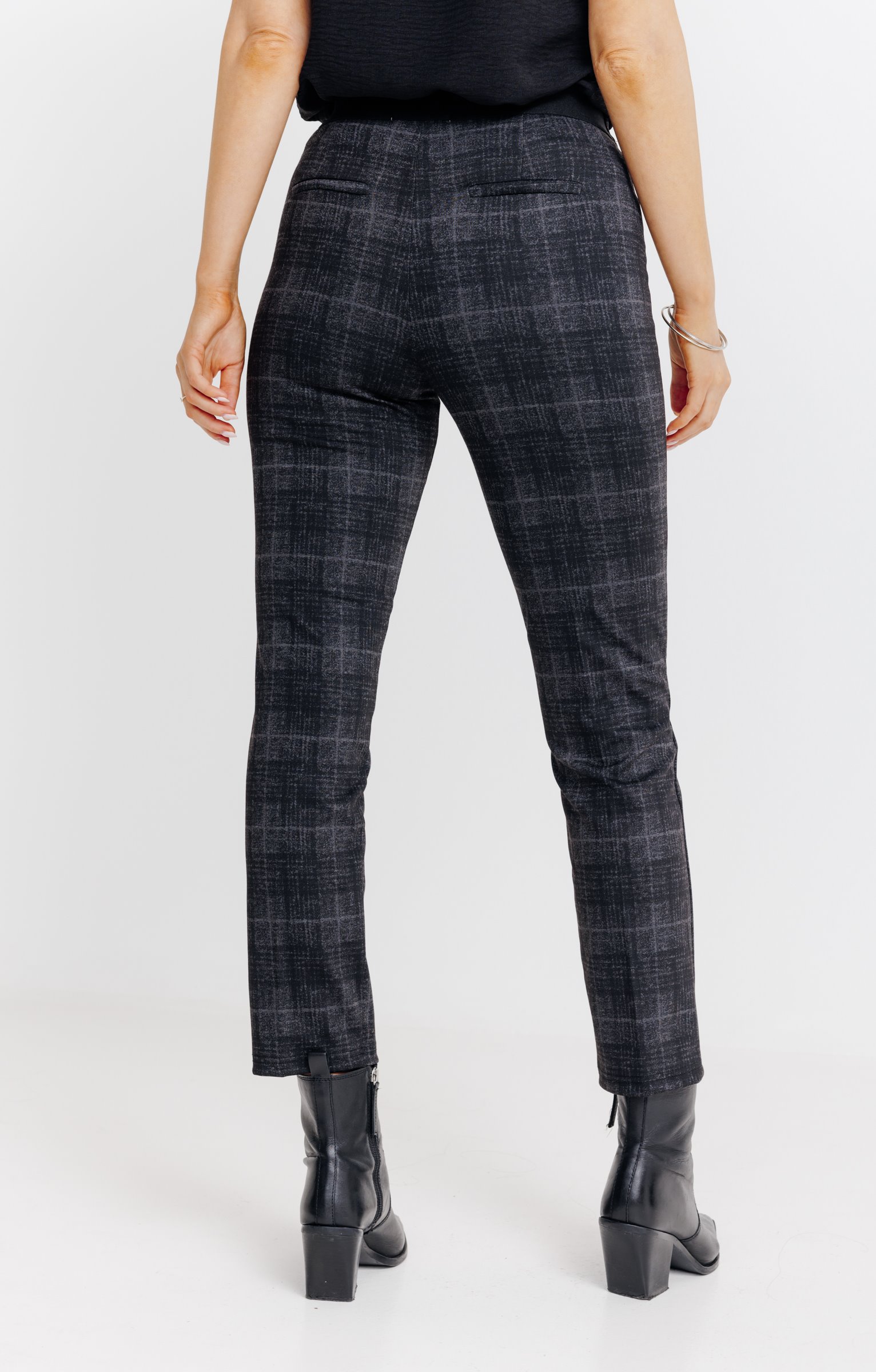 Tregging milano à carreaux - ANTHRACITE