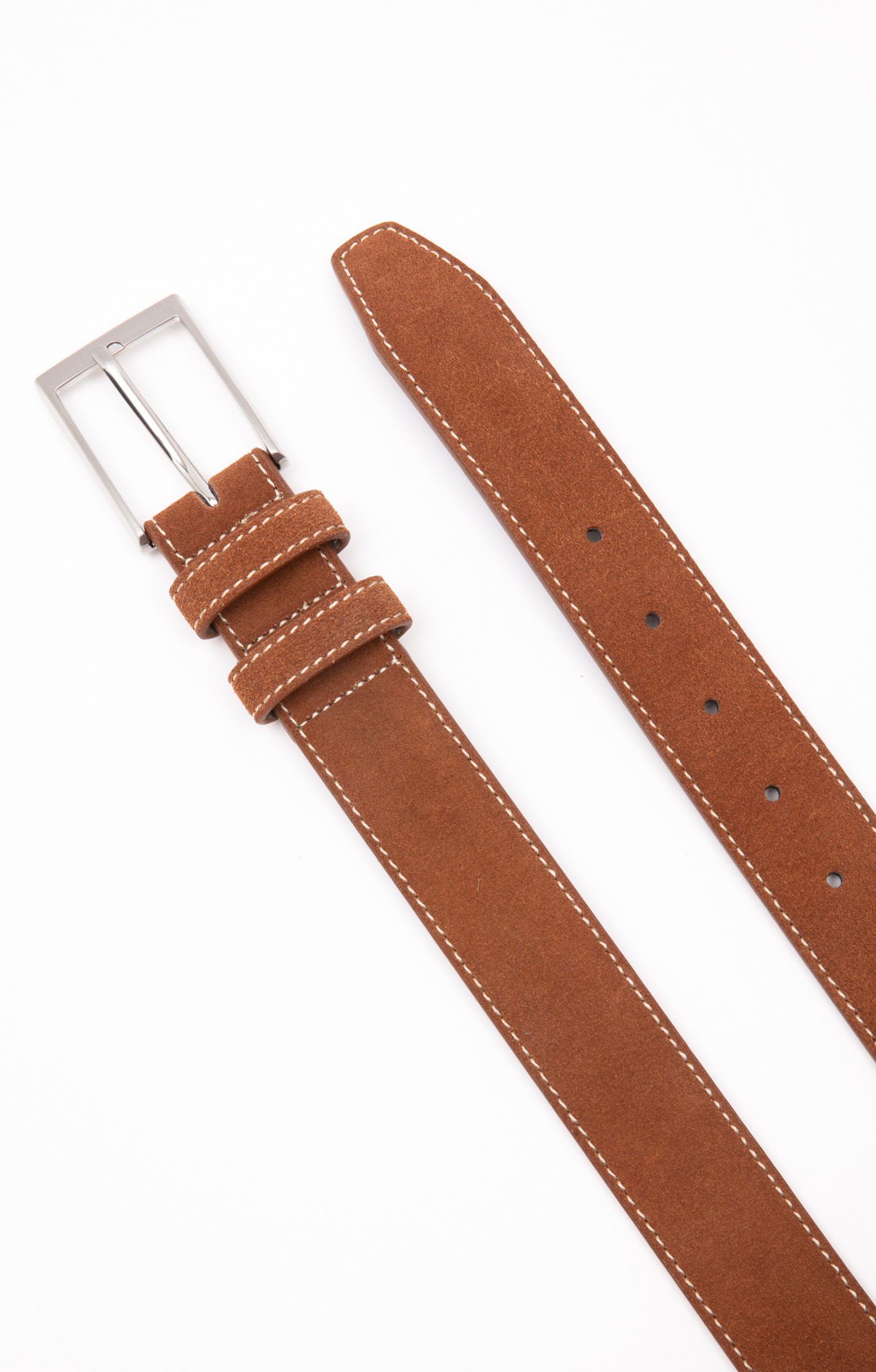 Ceinture à boucle 35mm de largeur - CAMEL