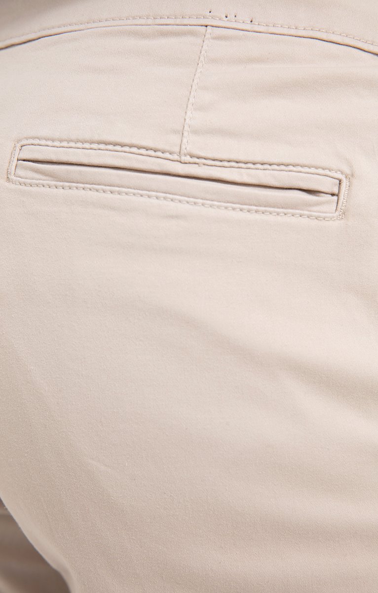 Pantalon chino coupe élatiquée - ÉCRU
