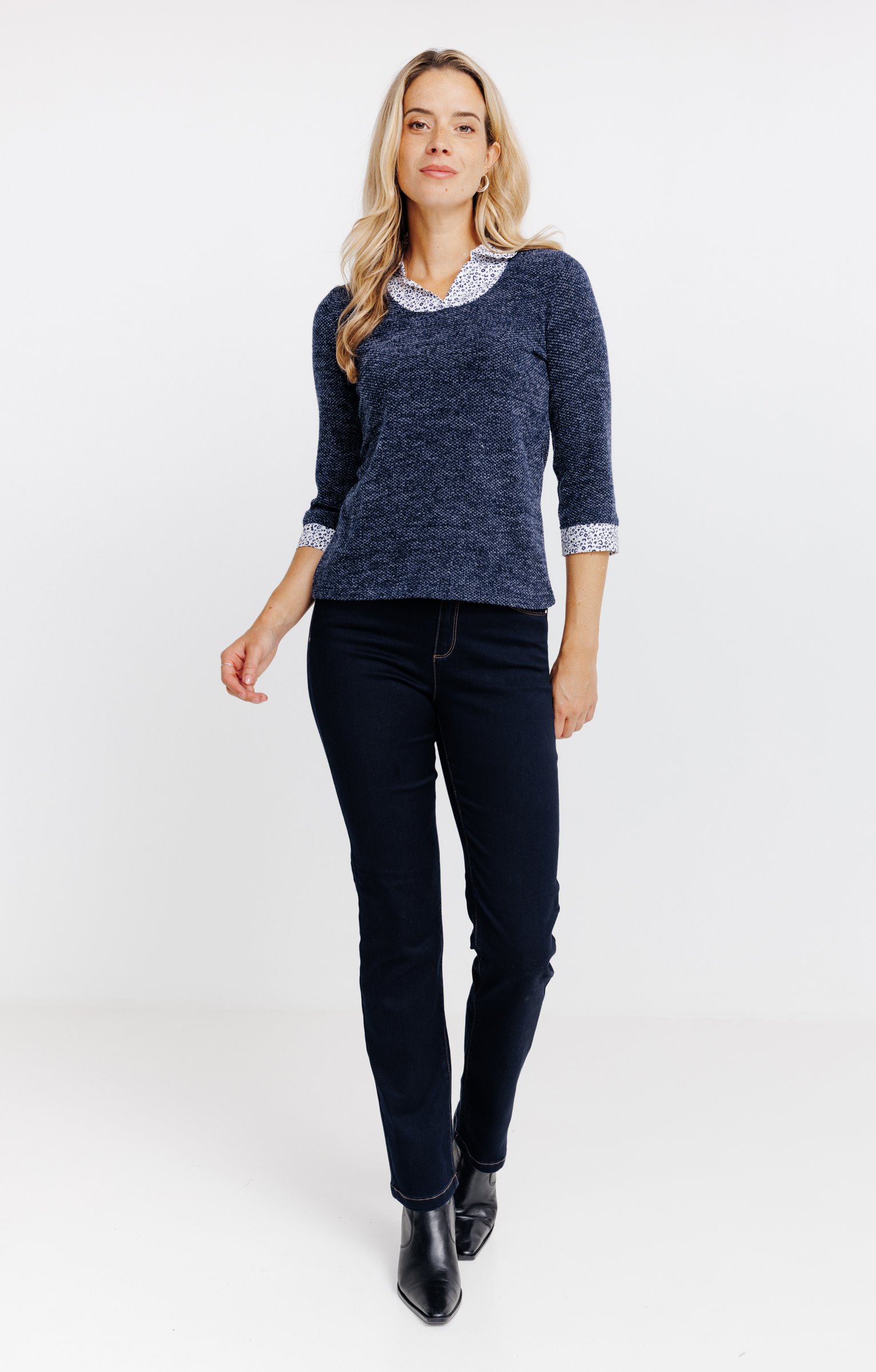 Pull 2-en-1 - MARINE