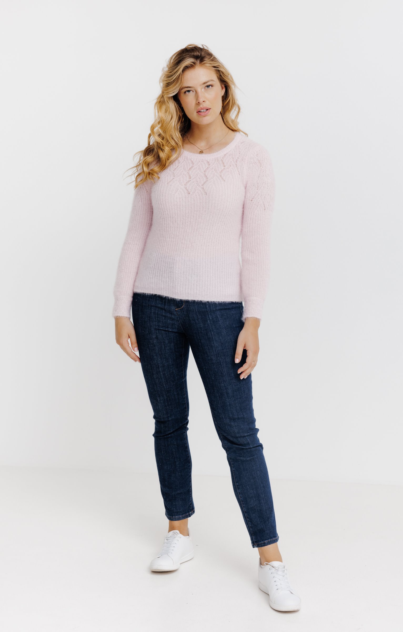 Pull maille anglaise - ROSE