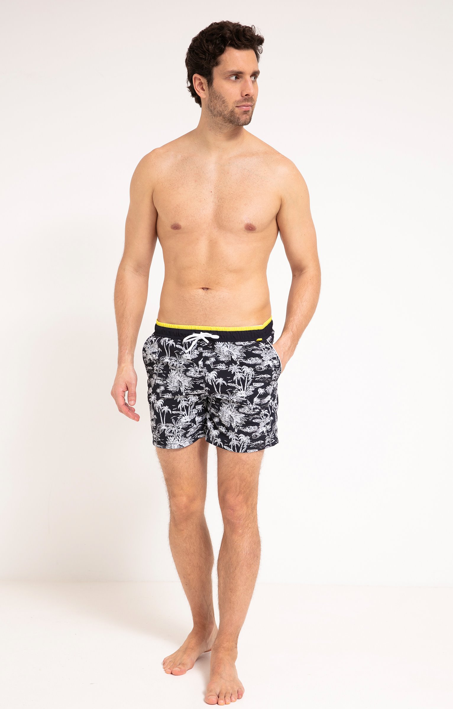 Short de bain Costa court - MARINE