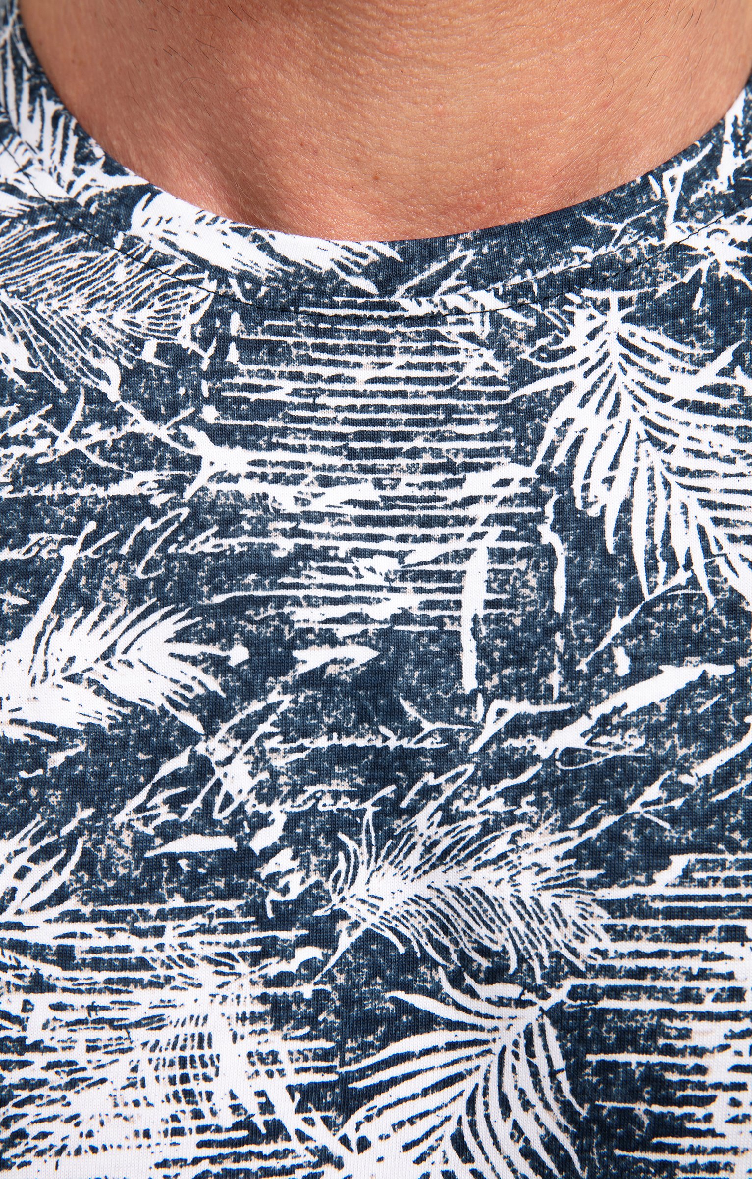 Tee-shirt manches courtes Ile - BLEU