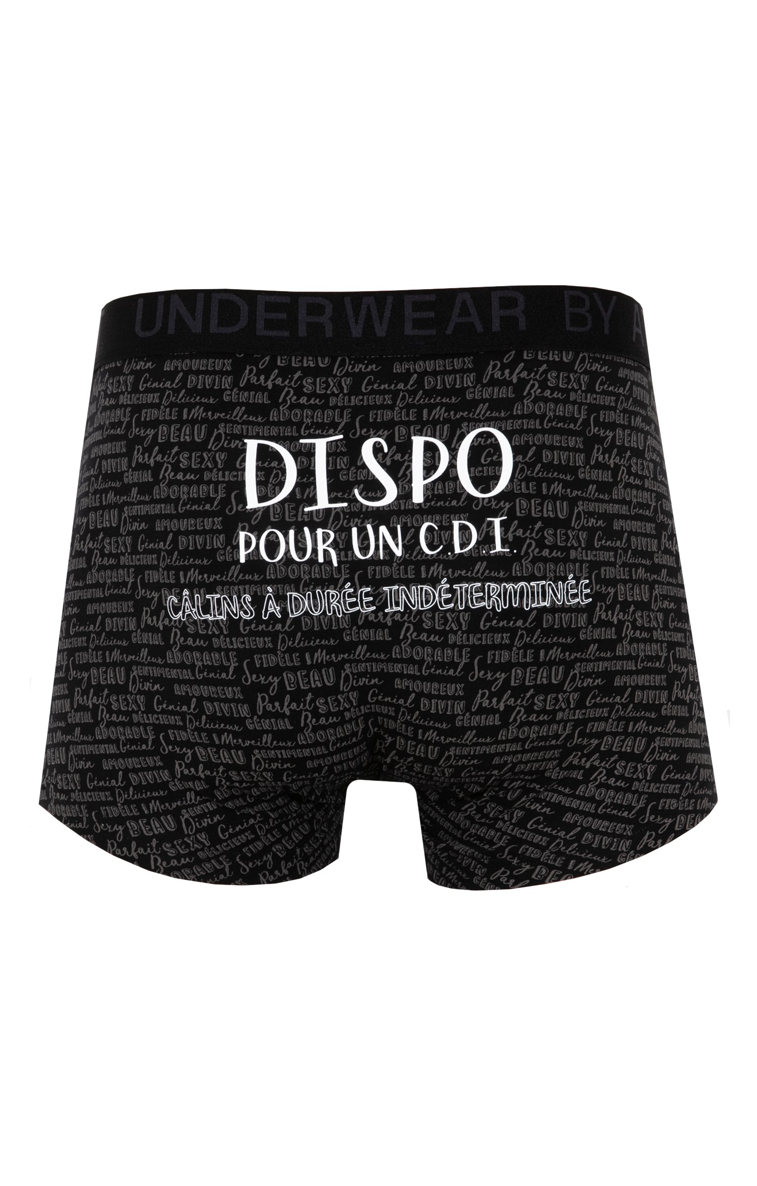 Boxer Dispo - NOIR