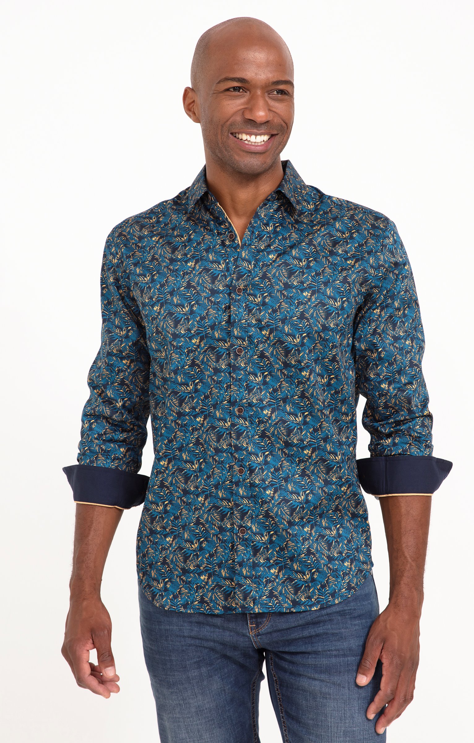 Chemise à manches longues LILDARKO - PÉTROLE