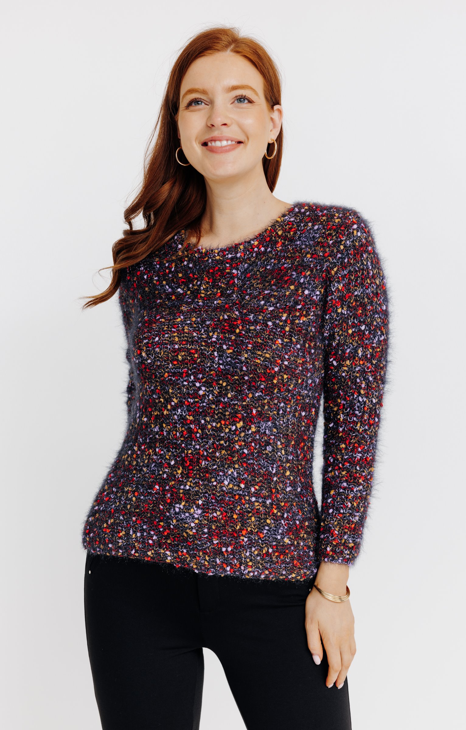 Pull en maille anglaise - MARINE