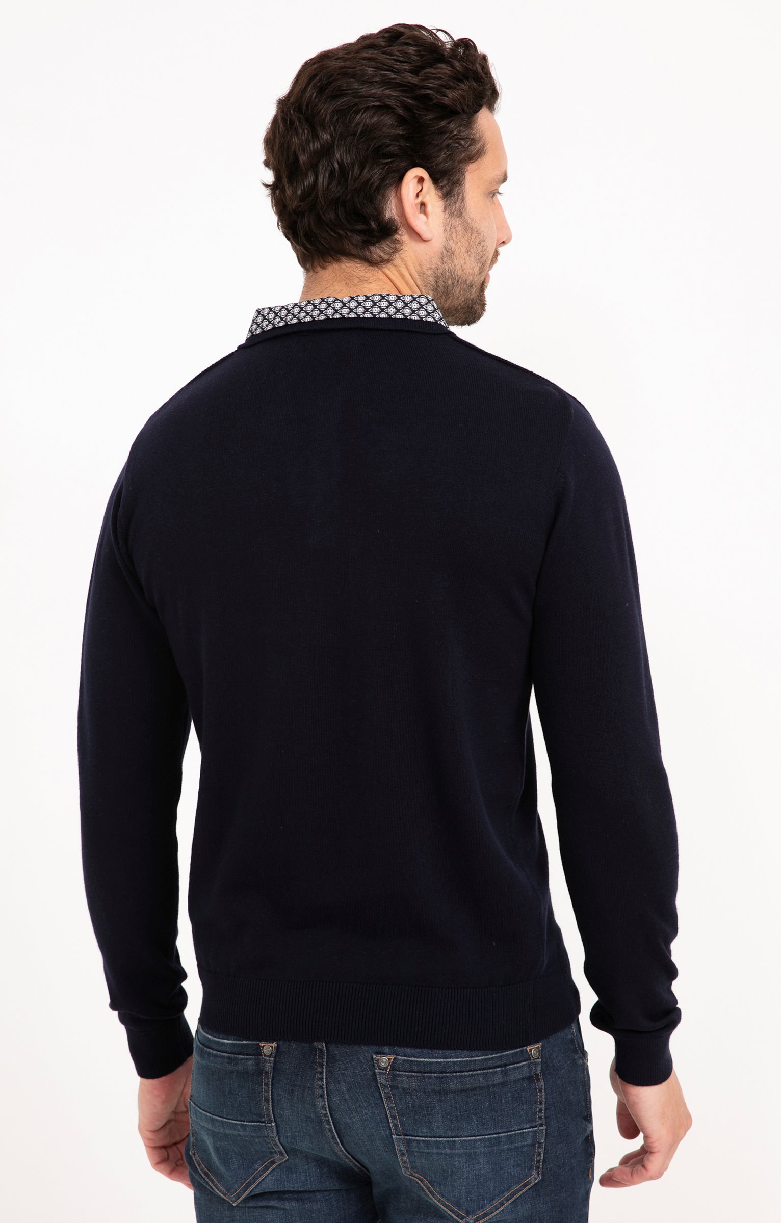 Pull uni col polo - MARINE
