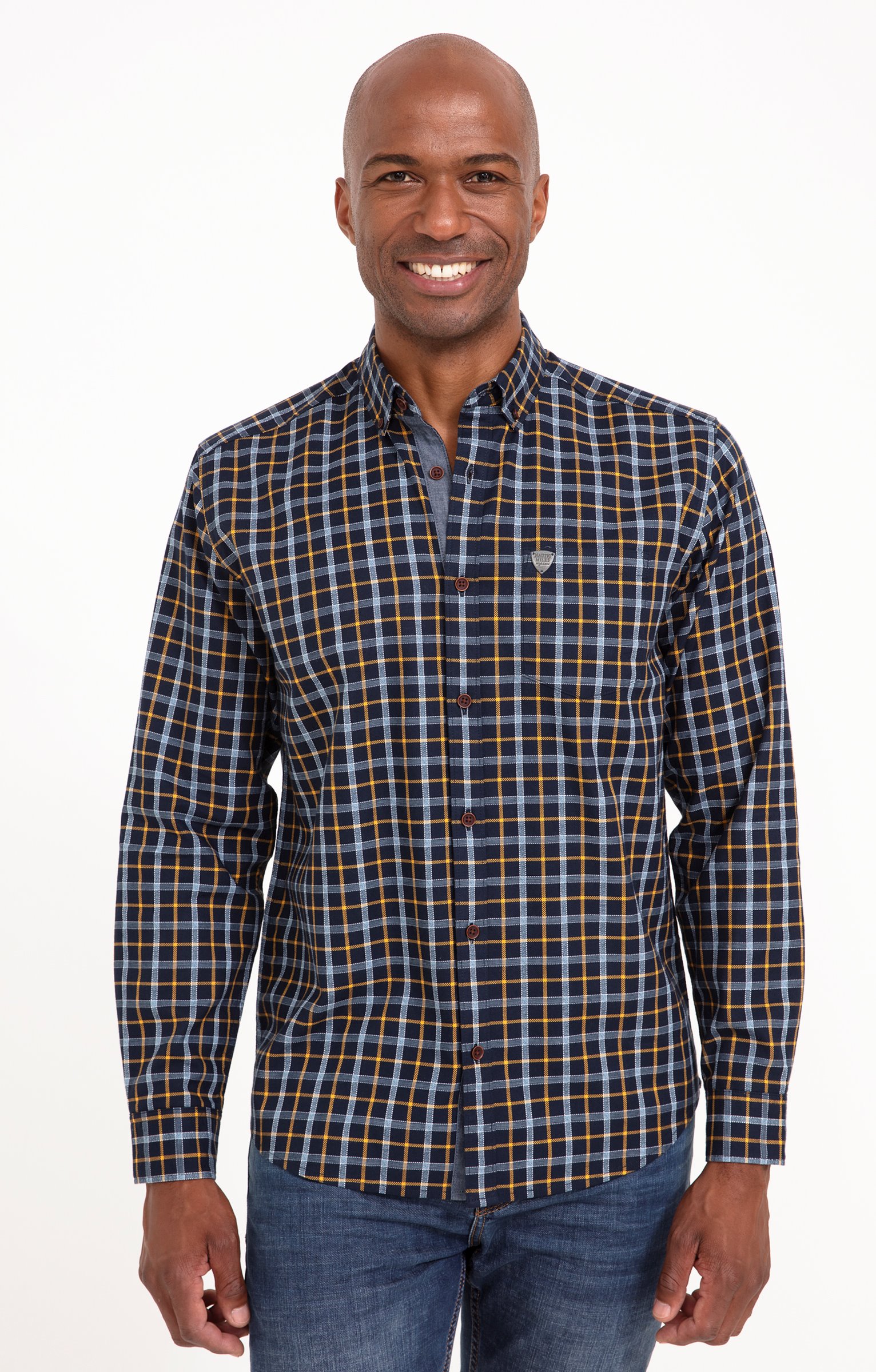 Chemise à manches longues CRX LÉGERS - MARINE