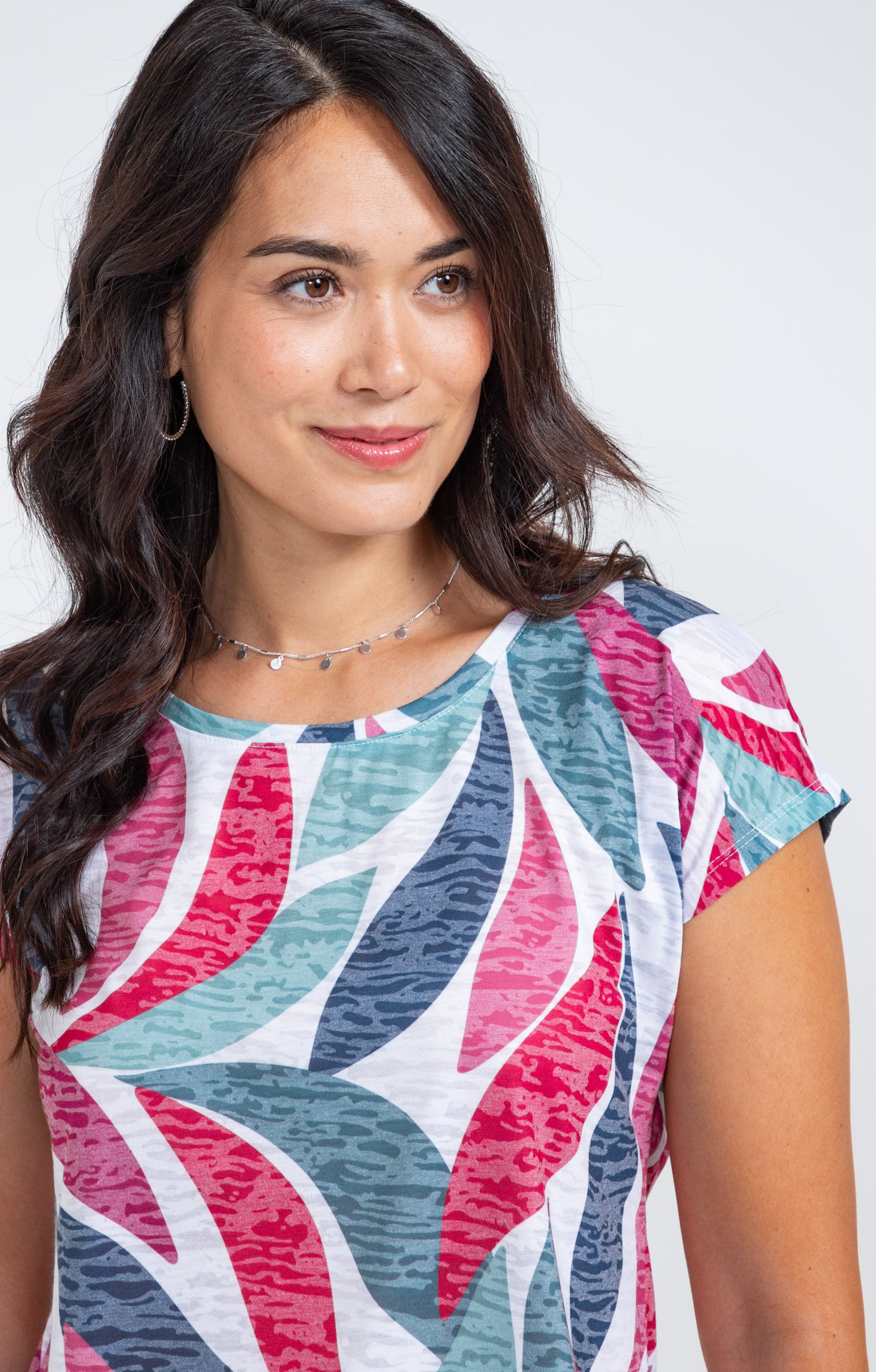 Tee-shirt col rond nouette - ÉCRU