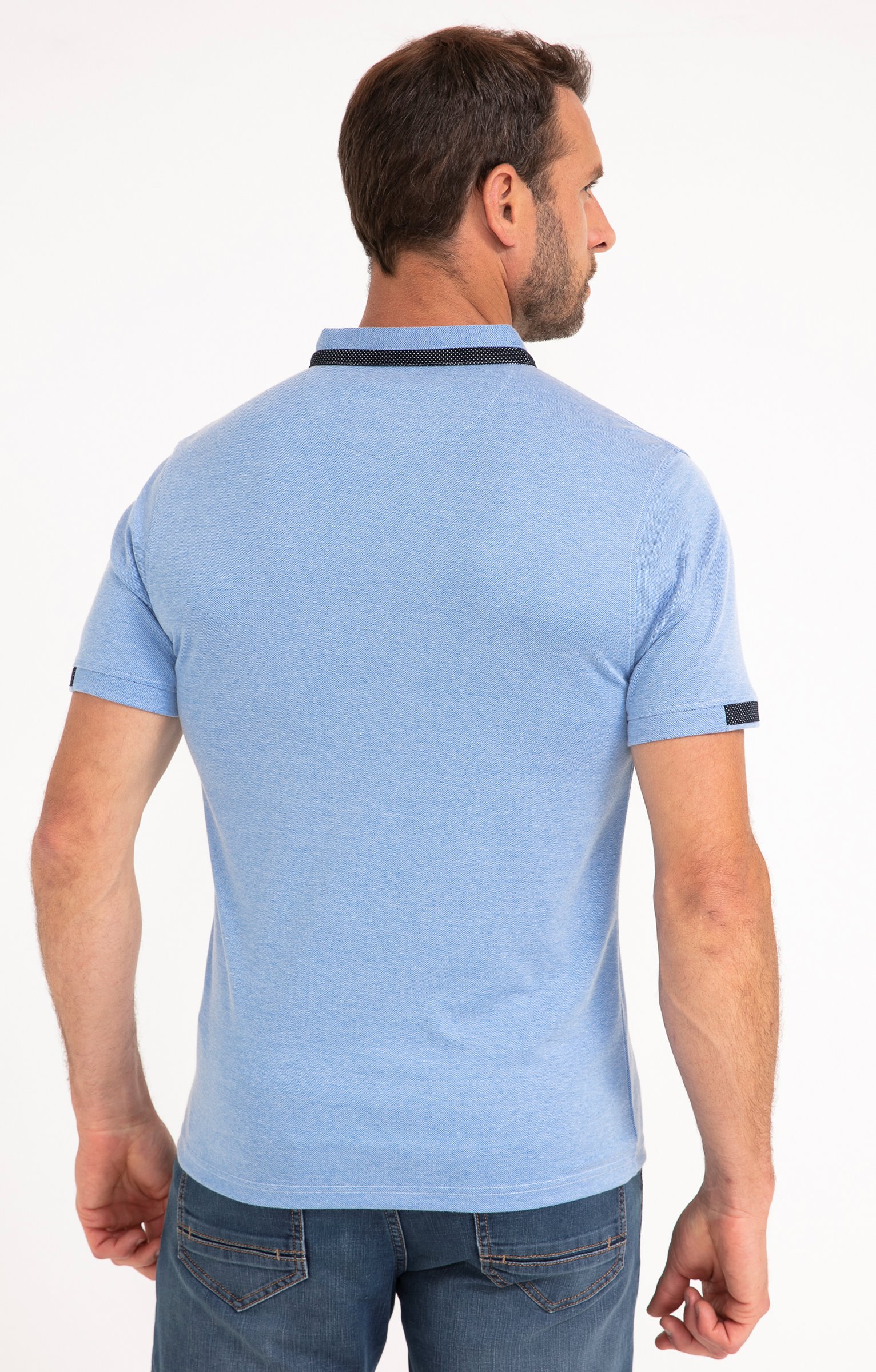 Polo manches courtes Léger - BLEU