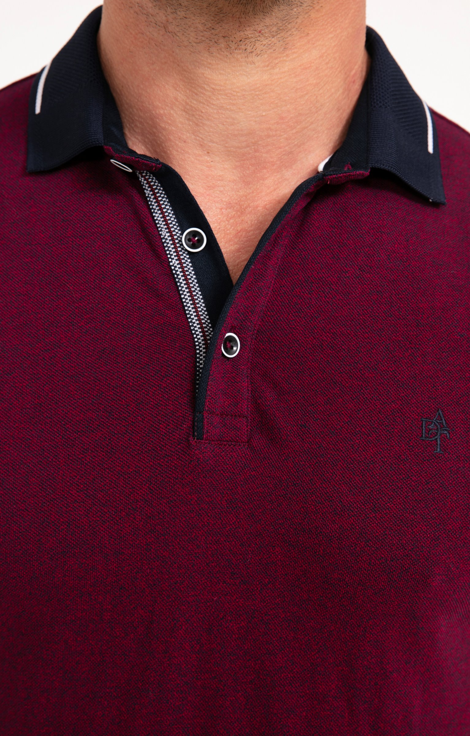 Polo manches courtes Grindle - BORDEAUX