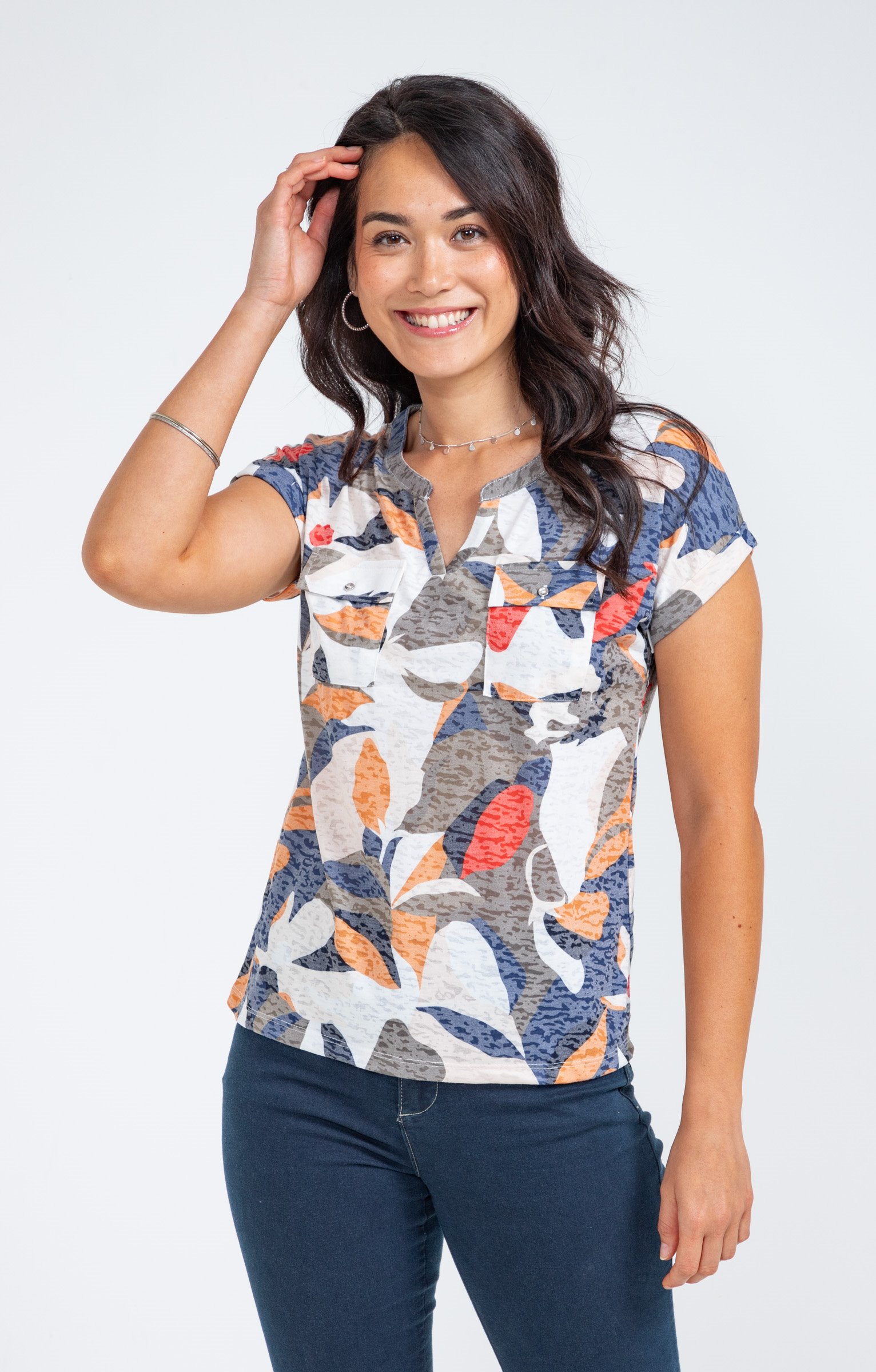 Tee-shirt manches courtes - KAKI CLAIR