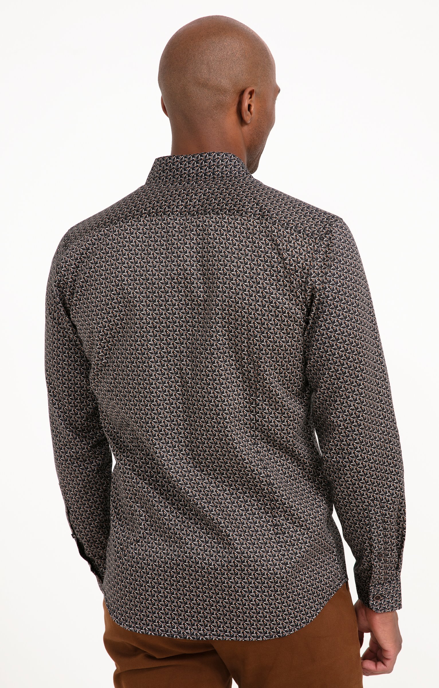 Chemise manches longues BOOMERANG - NOIR