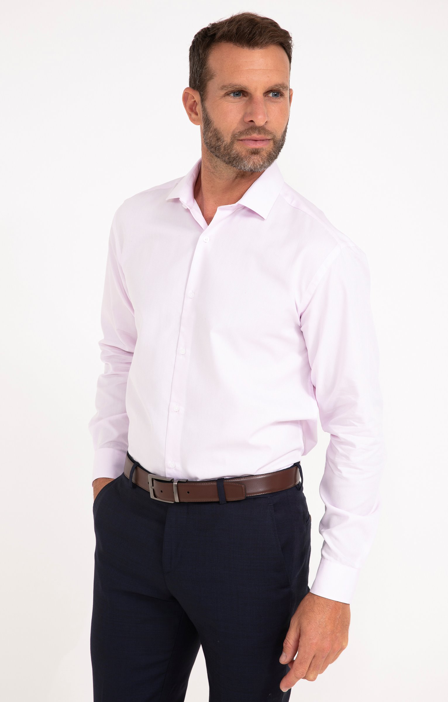 Chemise PINKCUBE coupe confort - ROSE