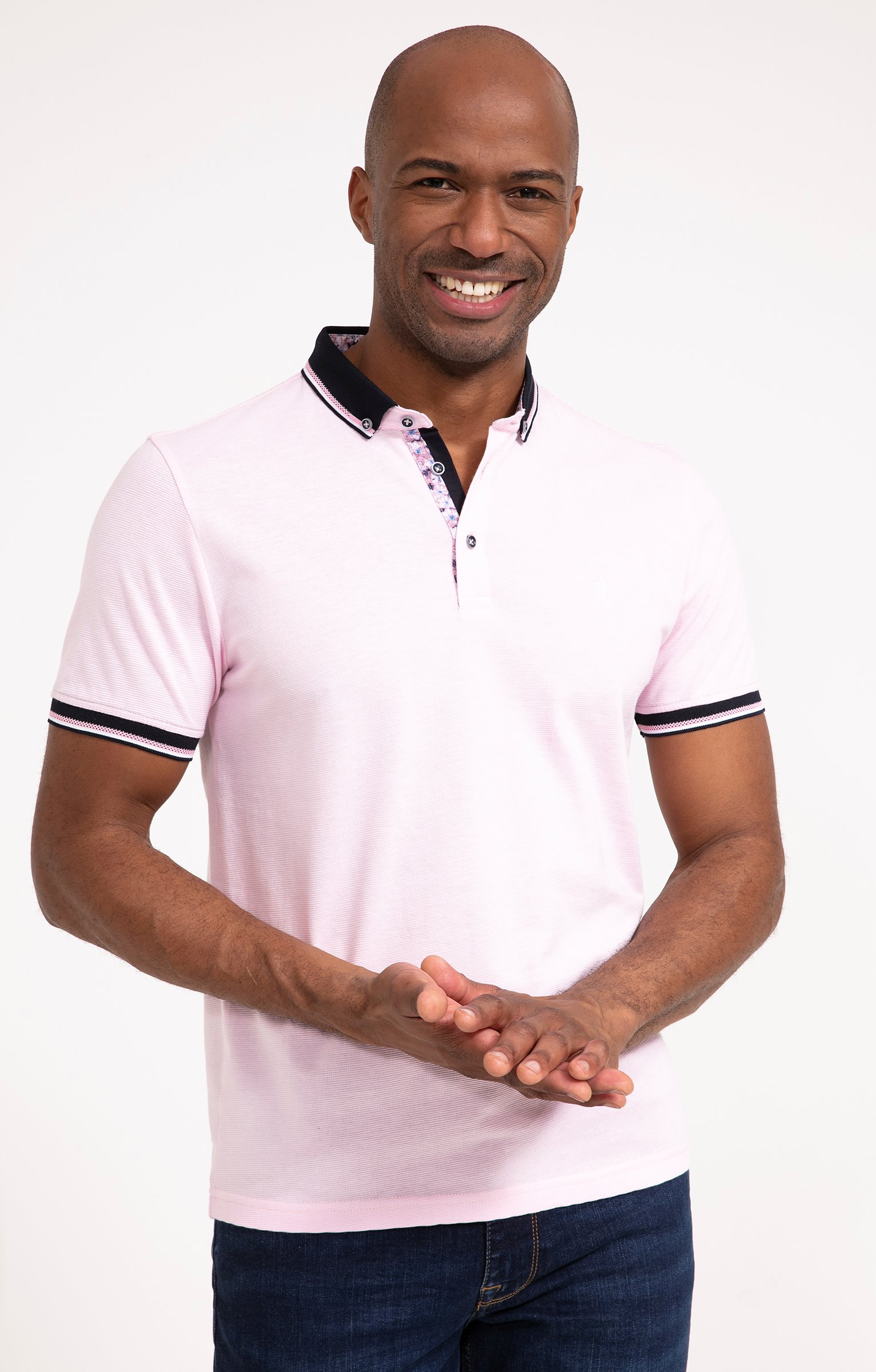 Polo manches courtes Rosy - ROSE