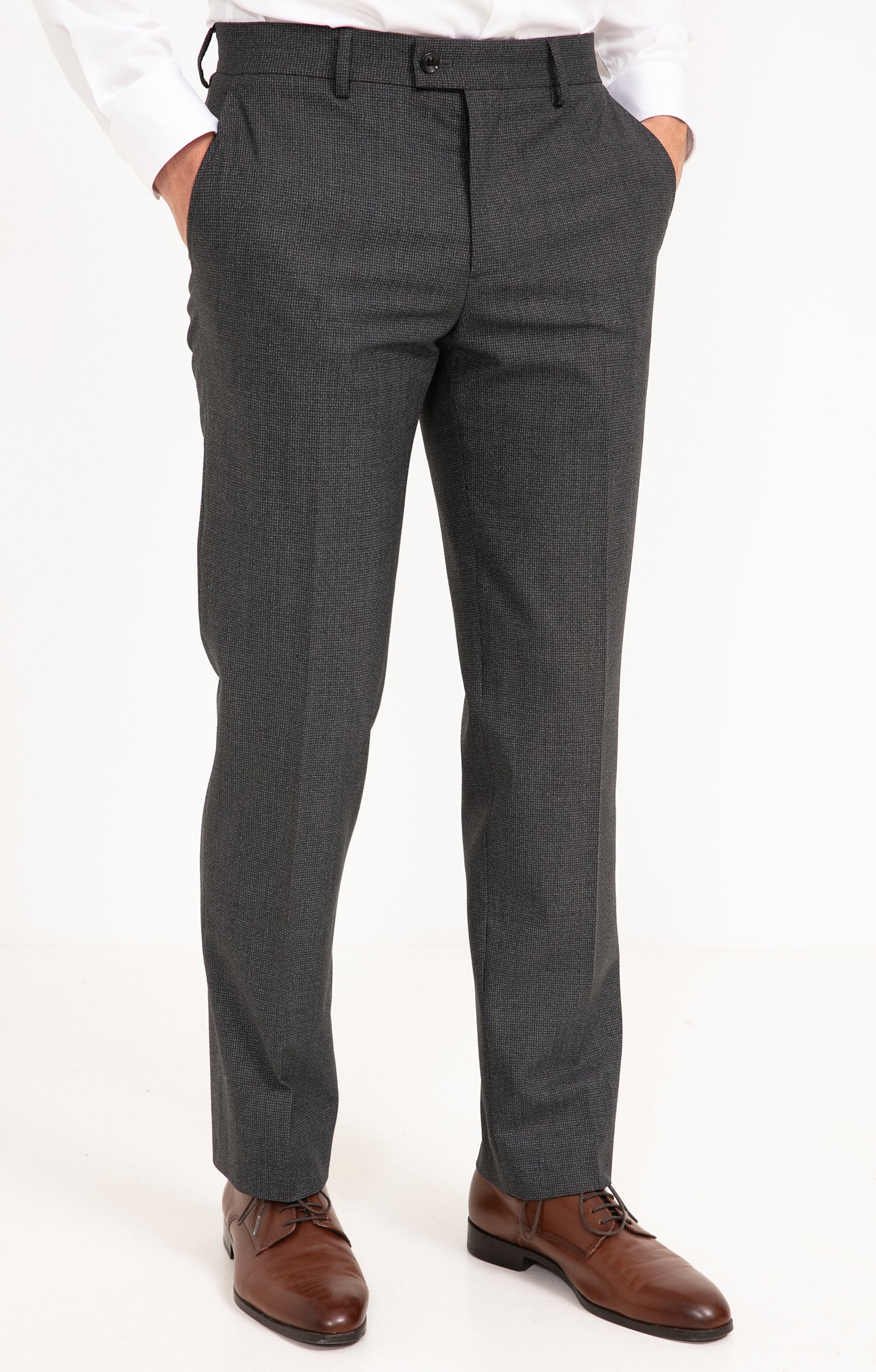 Pantalon de costume Nuvola - GRIS MOYEN