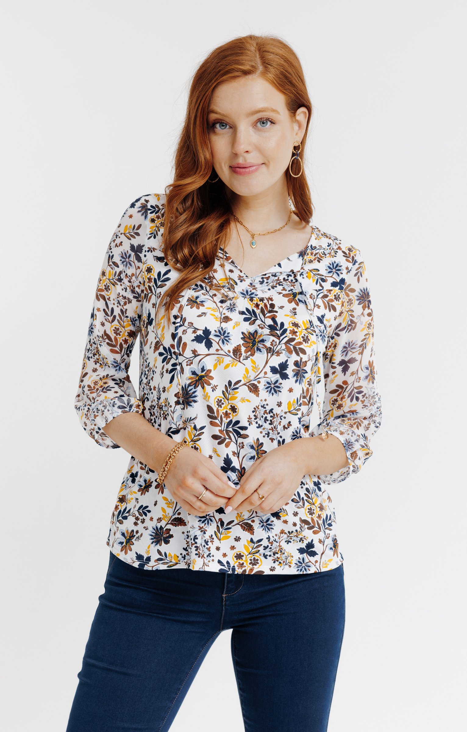 Tee-shirt imprimé - BLEU