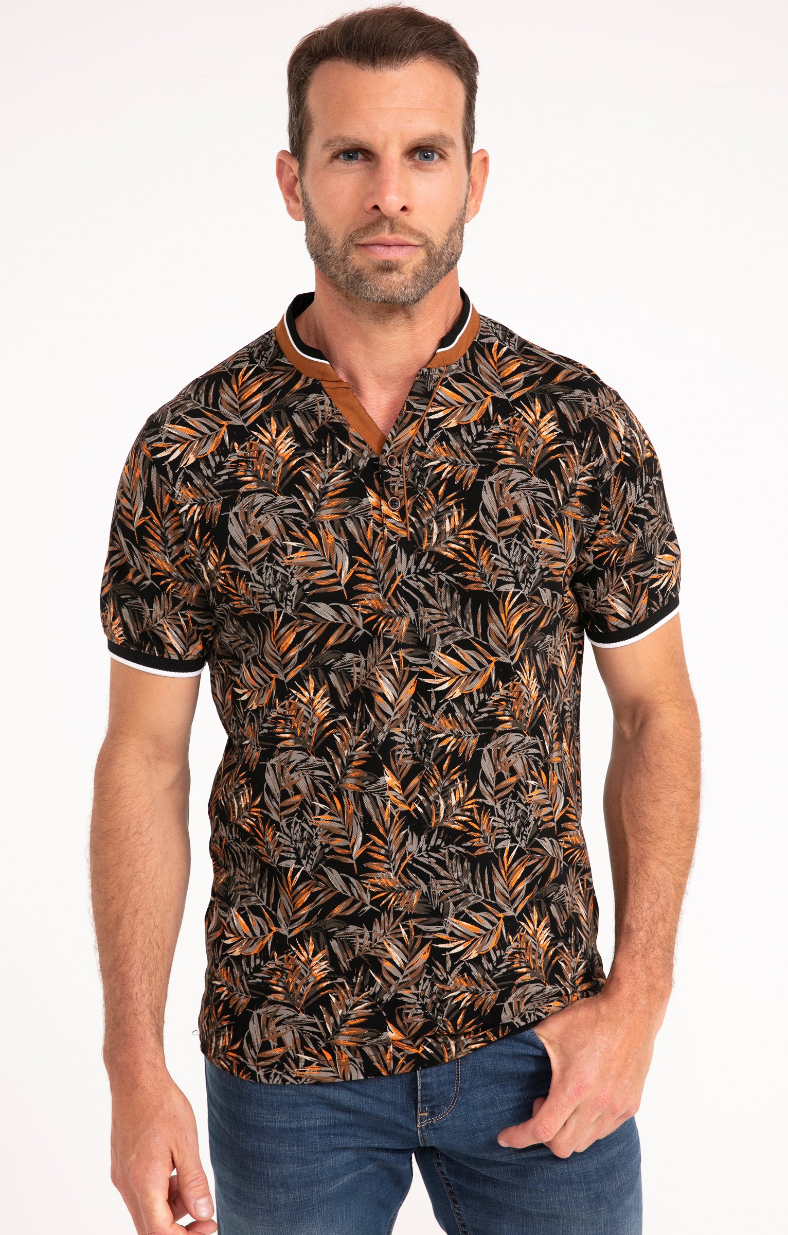 Tee-shirt manches courtes Nizza - CAMEL