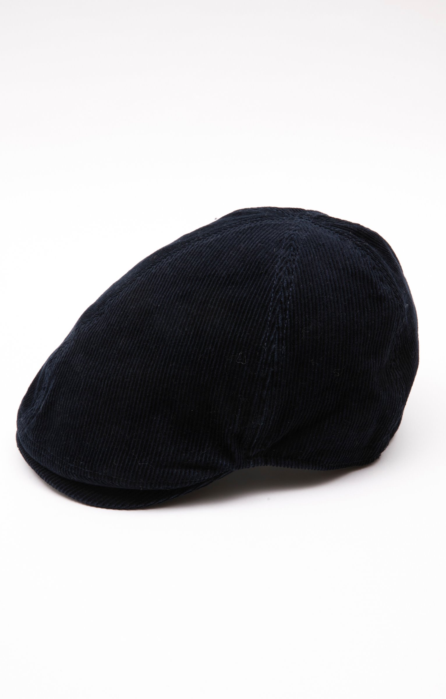 Casquette plate velours - NOIR