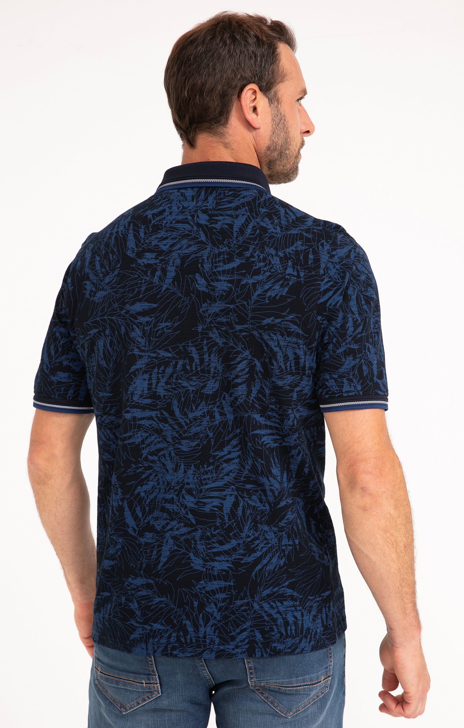 Polo manches courtes Waterco - BLEU DUR