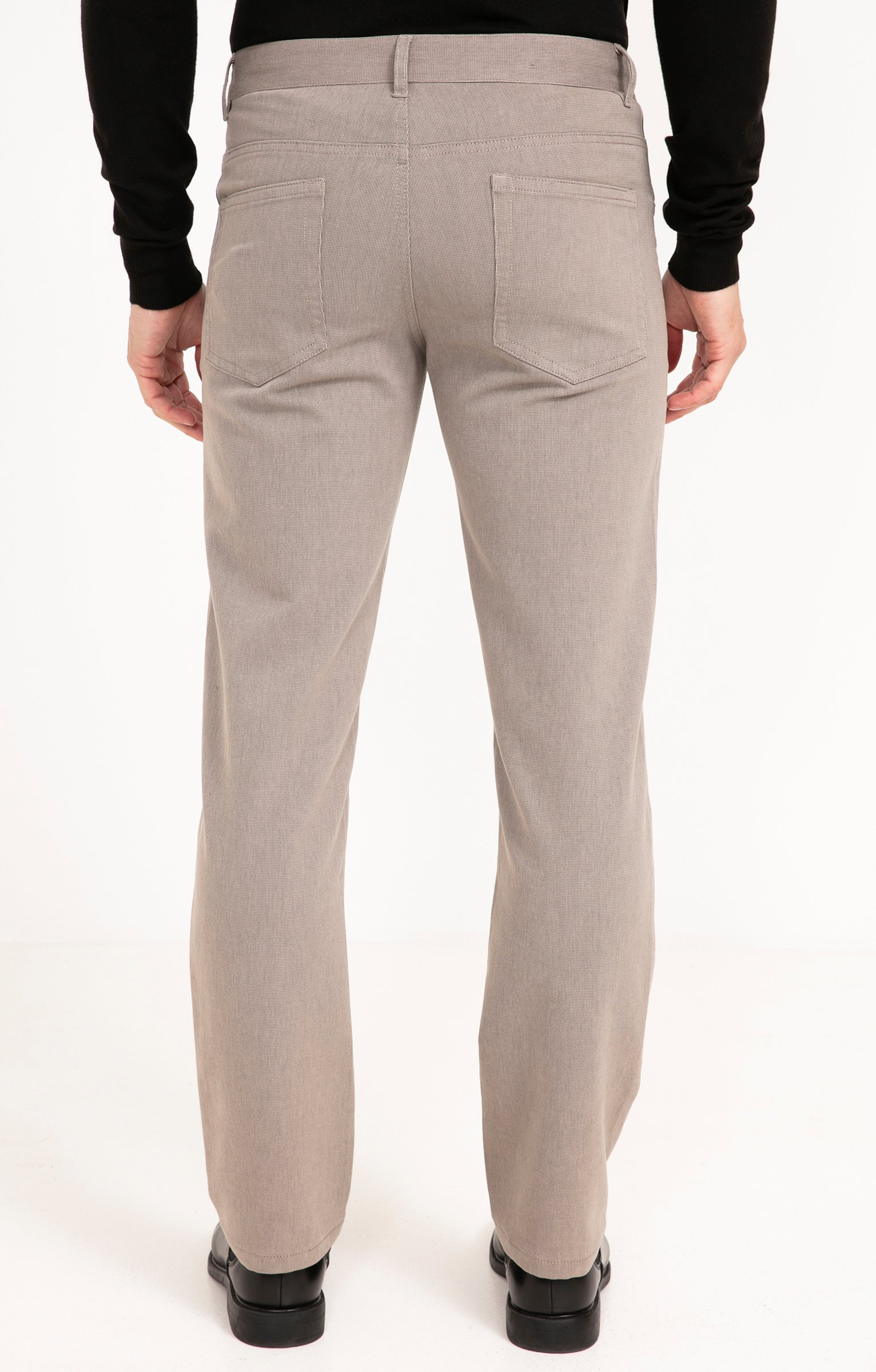Pantalon 5 poches Micro - BEIGE