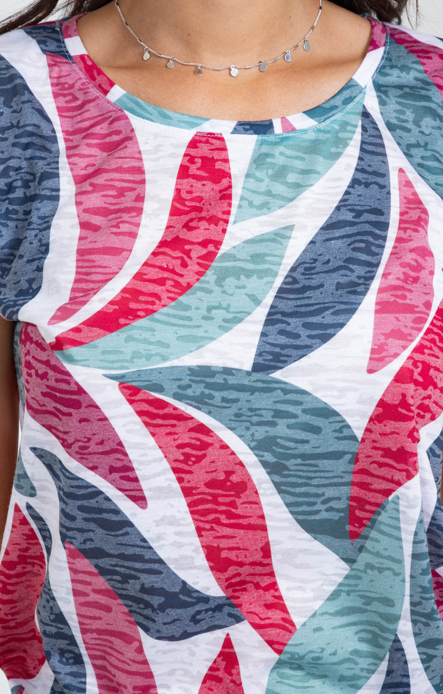 Tee-shirt col rond nouette - ÉCRU