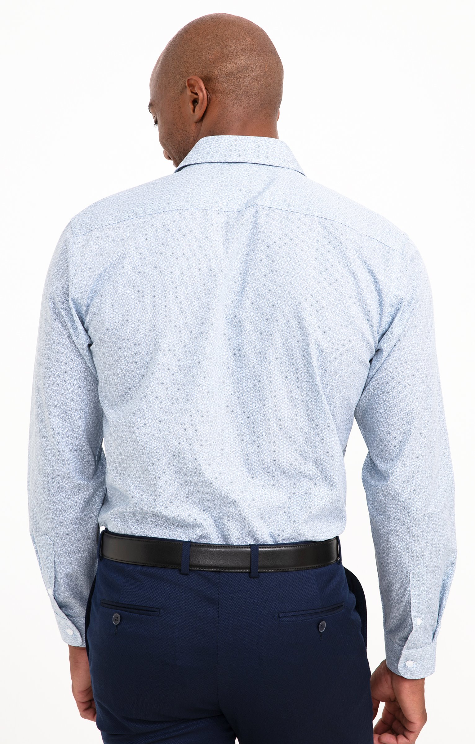 Chemise manches longues PRINTMOSA - BLEU