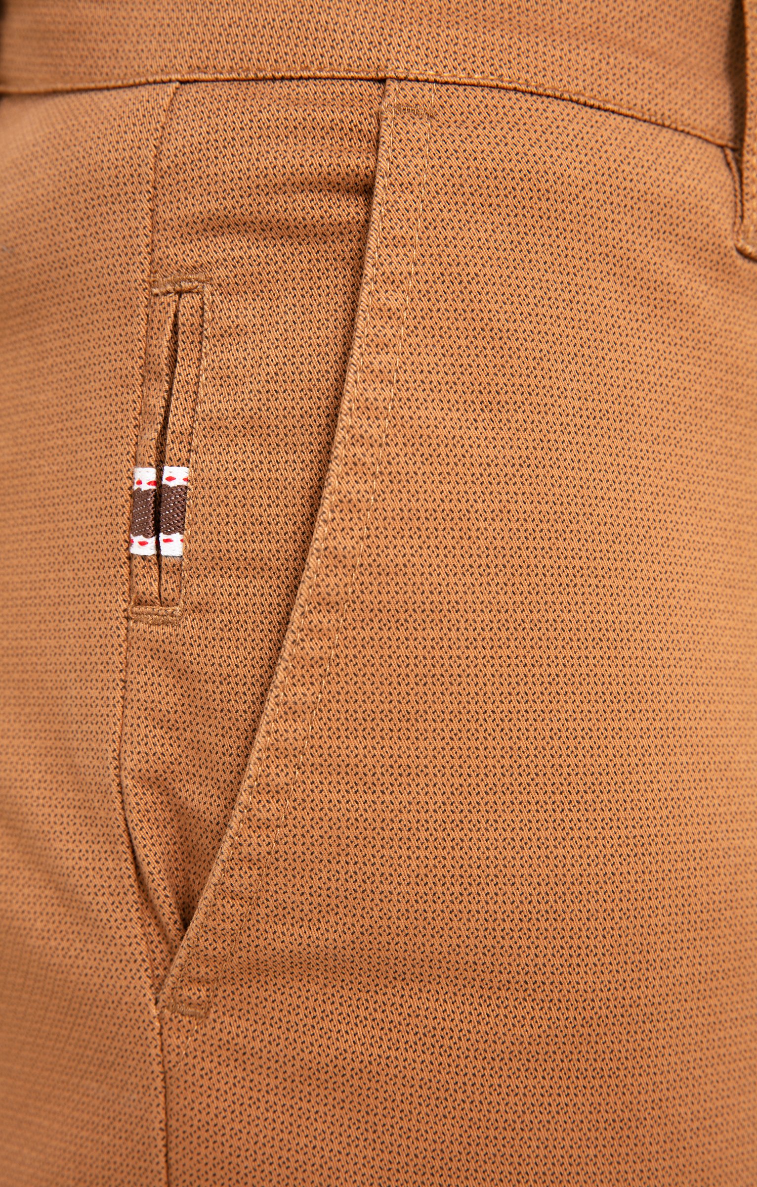 Pantalon chino Printed - HAVANE