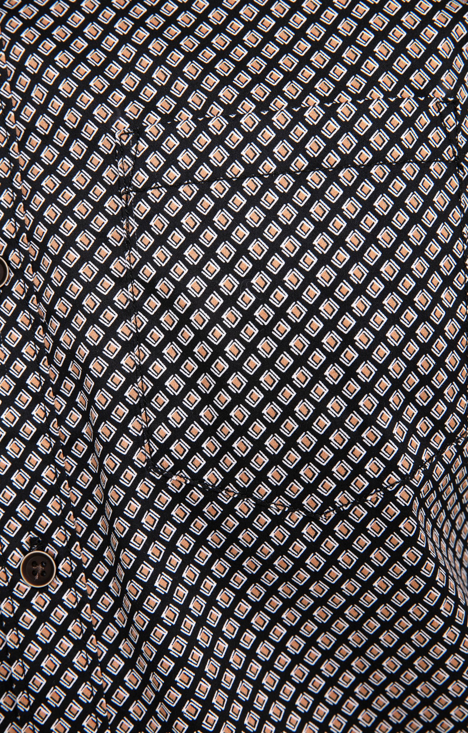 Chemise imprimée SQUARRY - NOIR