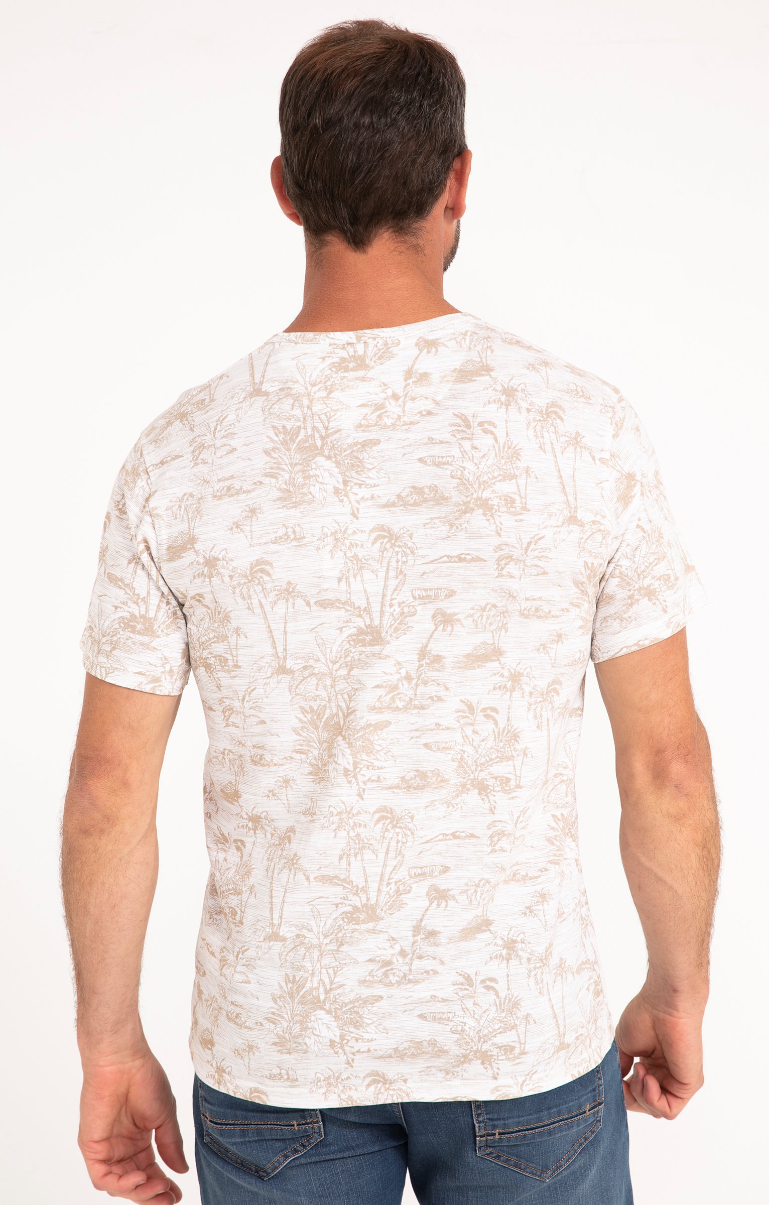 Tee-shirt manches courtes Costa Ray - BLANC