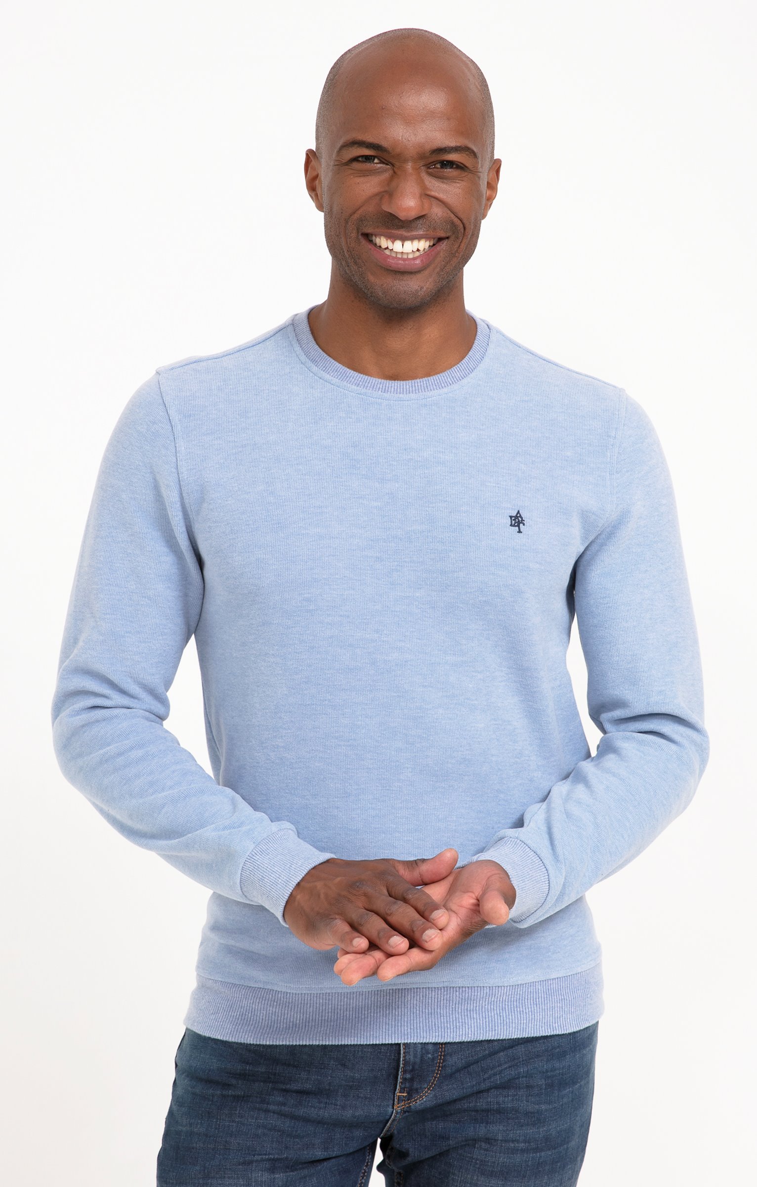 Sweat manches longues Dolce - BLEU CIEL