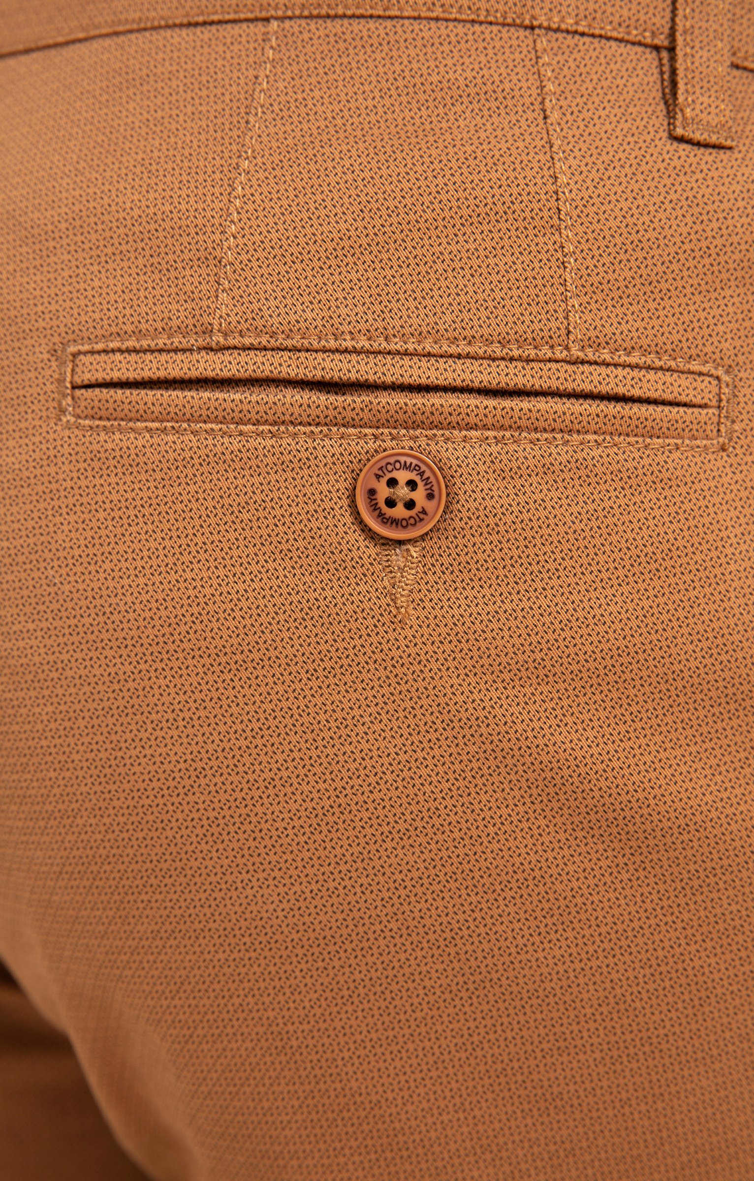 Pantalon chino Printed - HAVANE