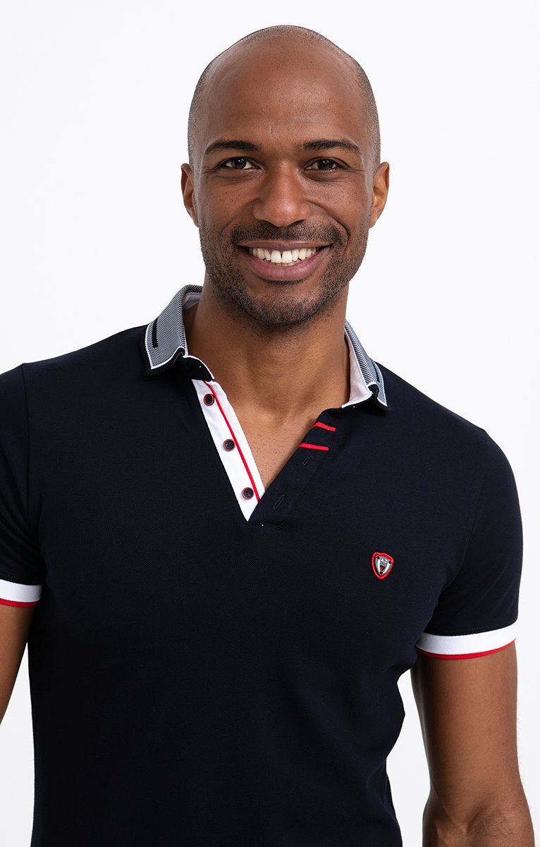 Polo manches courtes VP Marine - MARINE