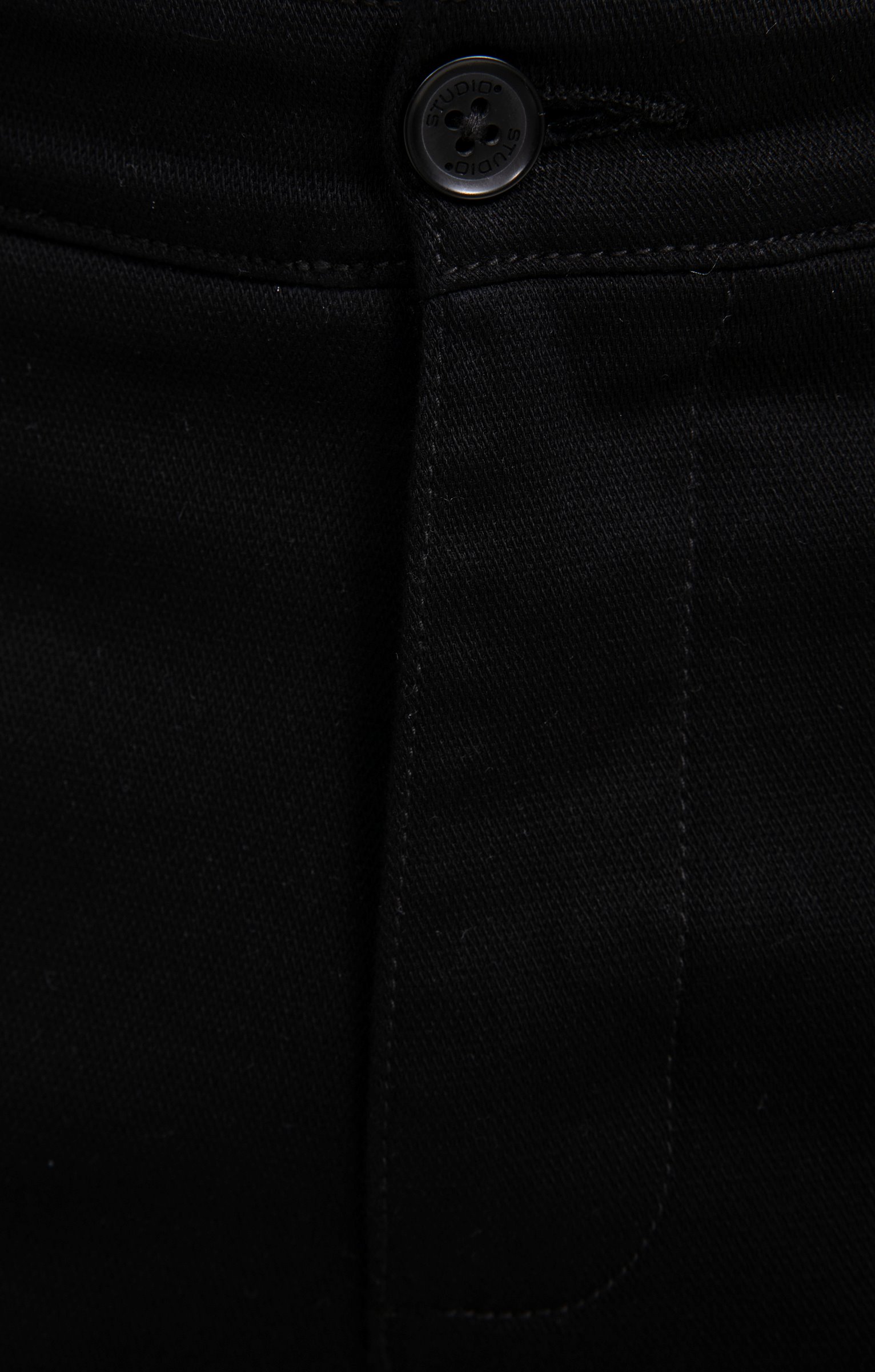 Pantalon chino Façonné - NOIR