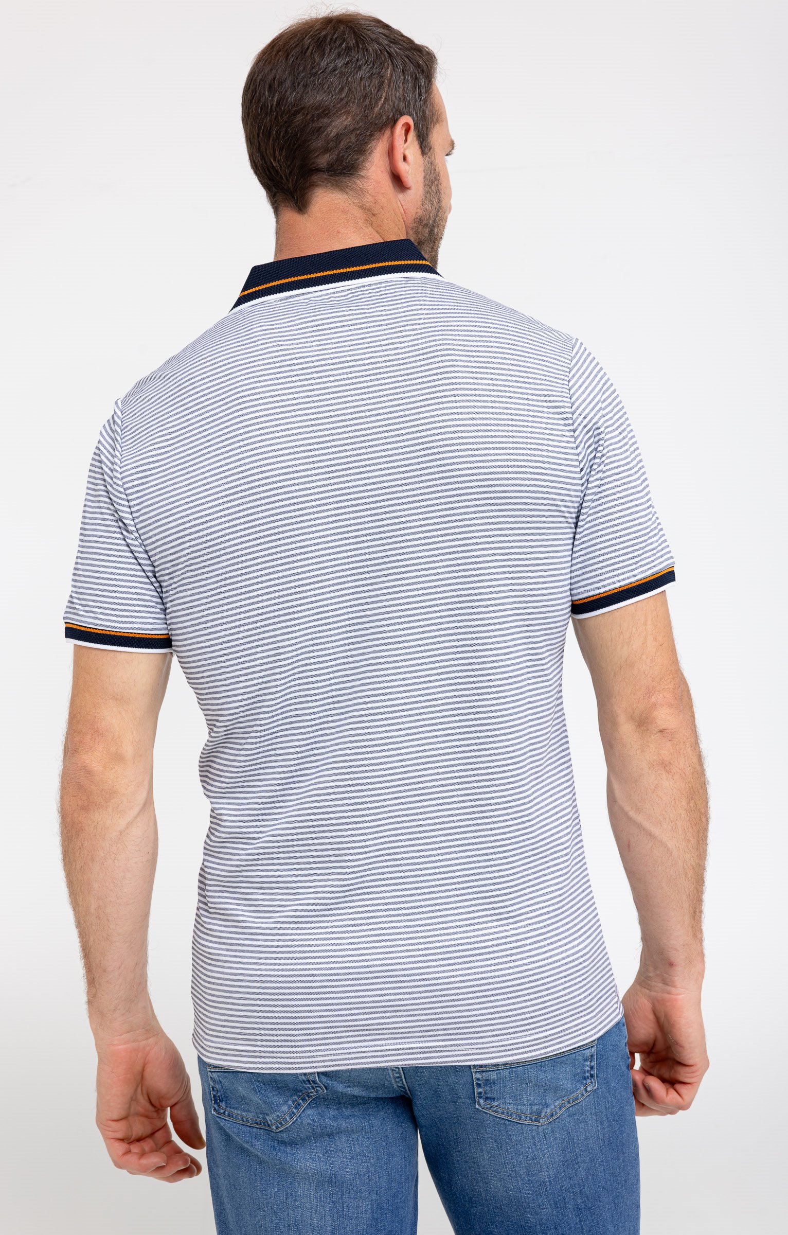 Polo manches courtes Safety - BLANC