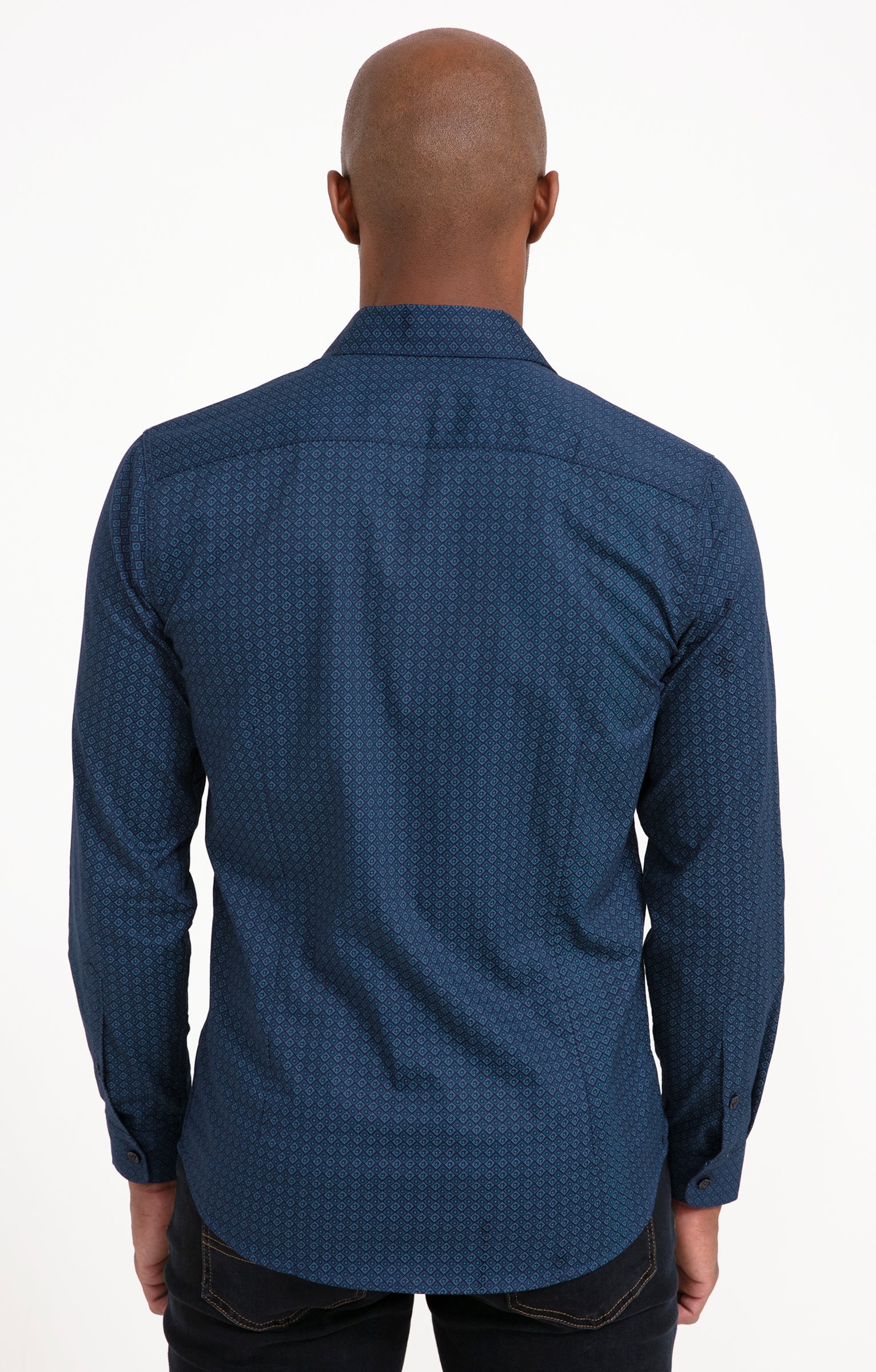 Chemise manches longues YORK Petrole - CANARD