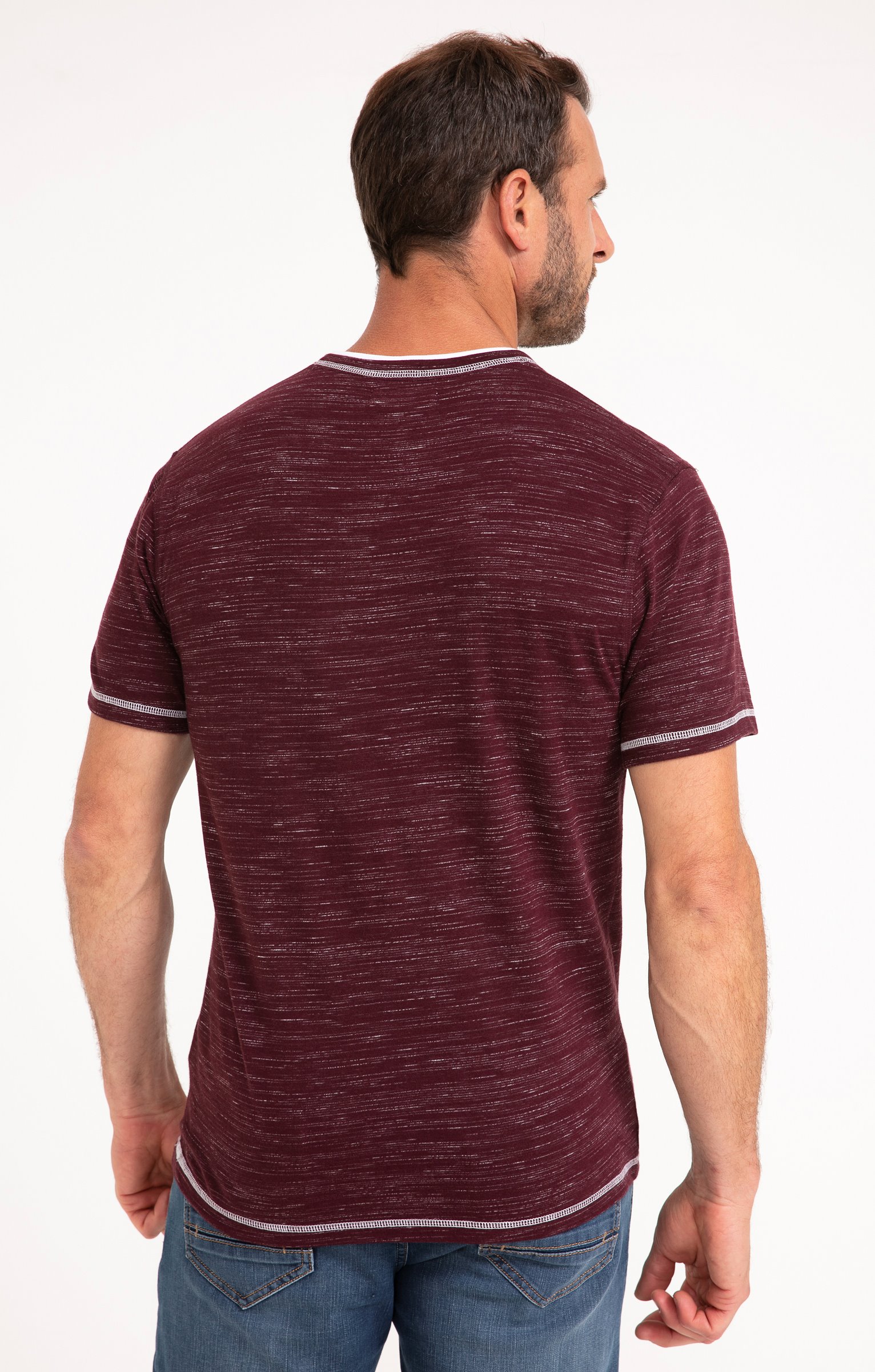 Tee-shirt manches courtes Forest - BORDEAUX