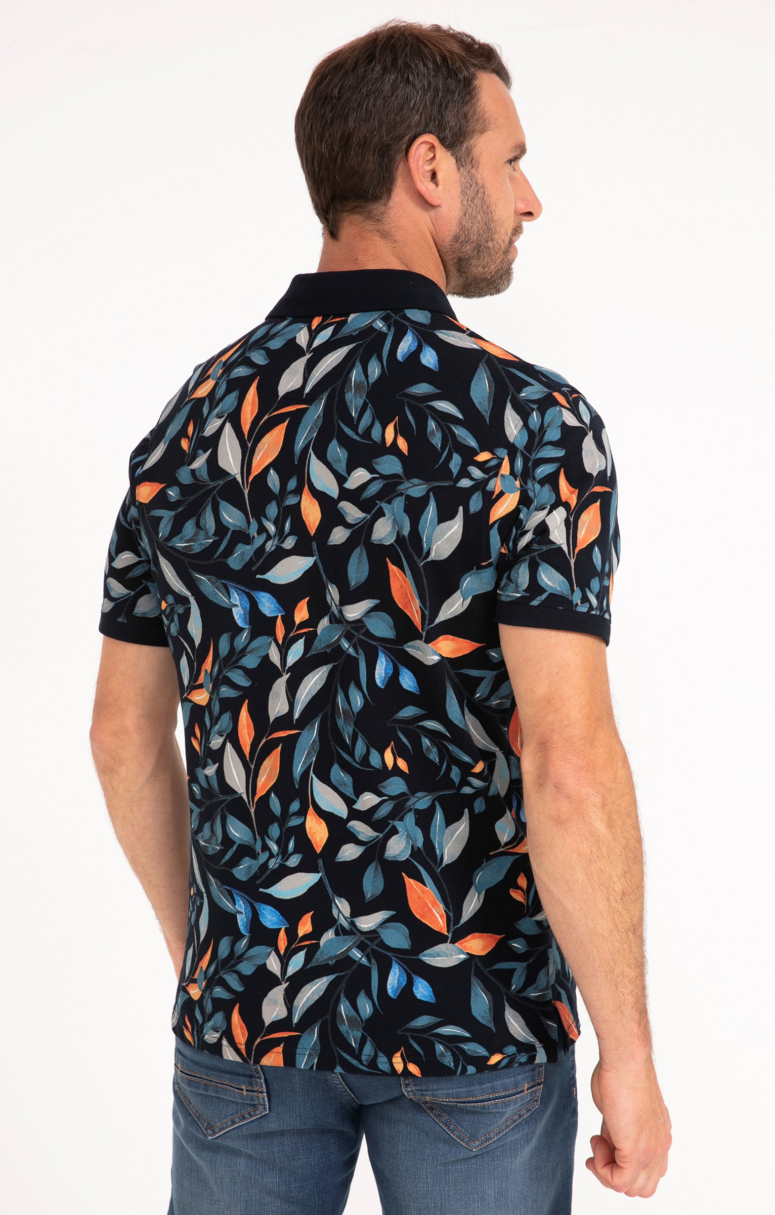 Polo manches courtes Vince Big - MARINE