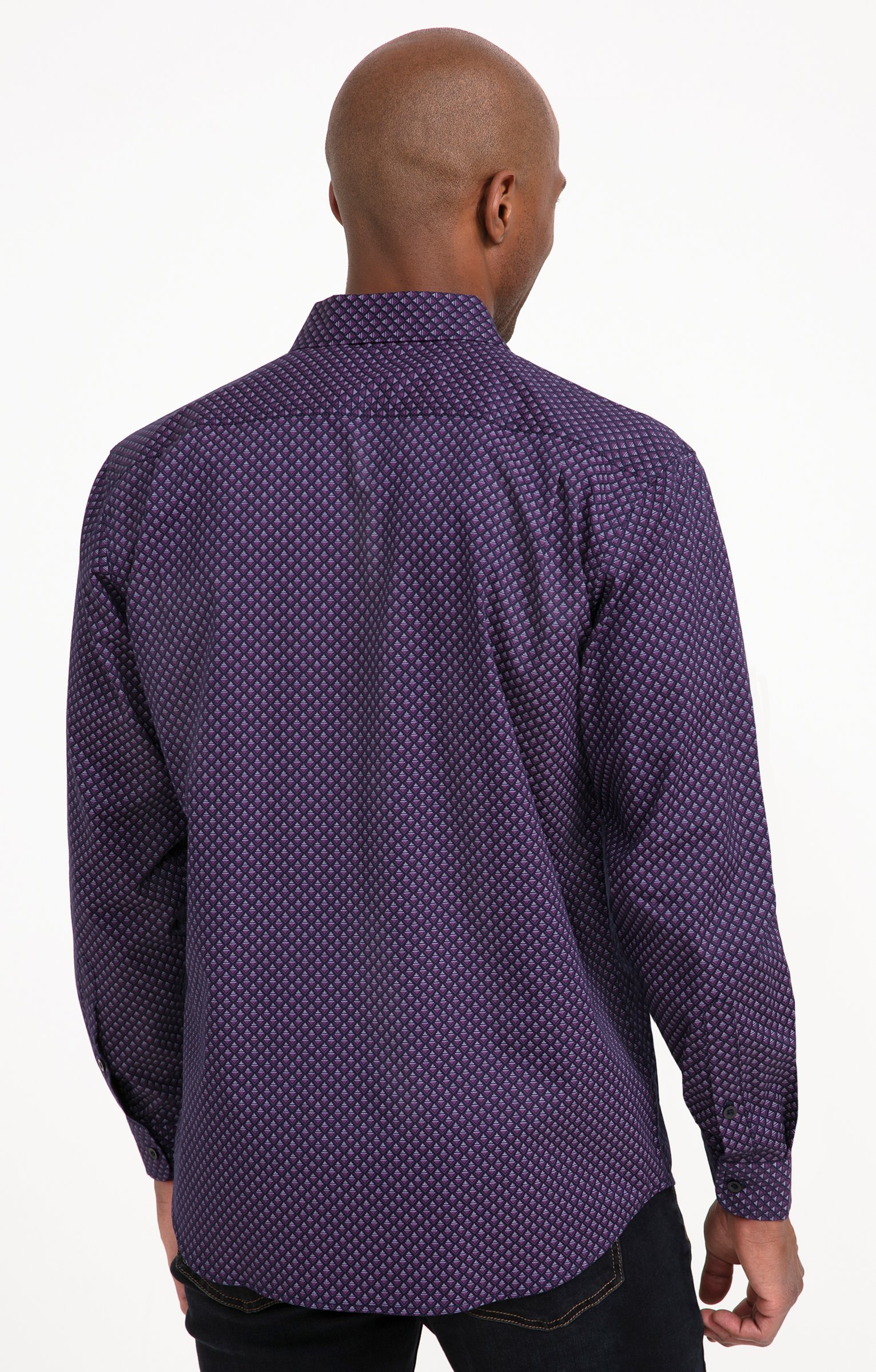 Chemise manches longes MACK Prune - PRUNE