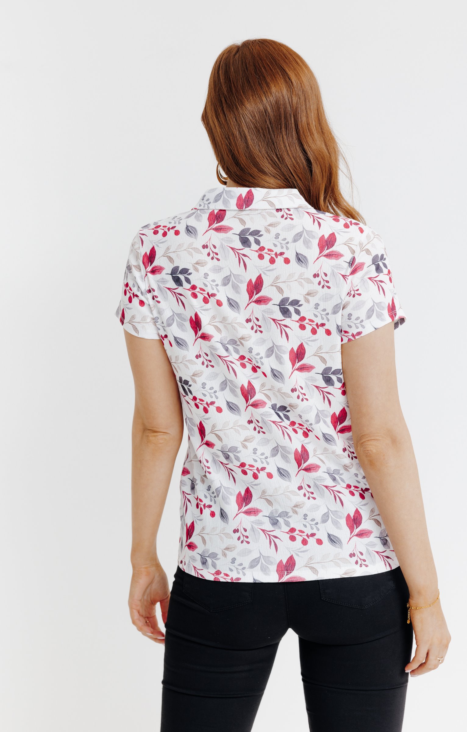 Tee-shirt col polo - ÉCRU