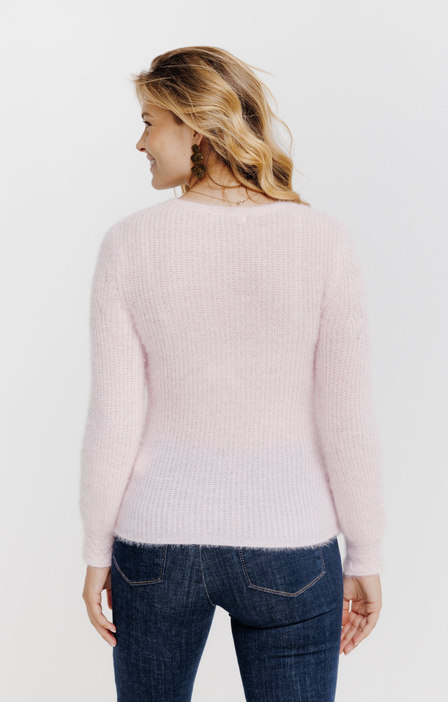 Pull maille anglaise - ROSE