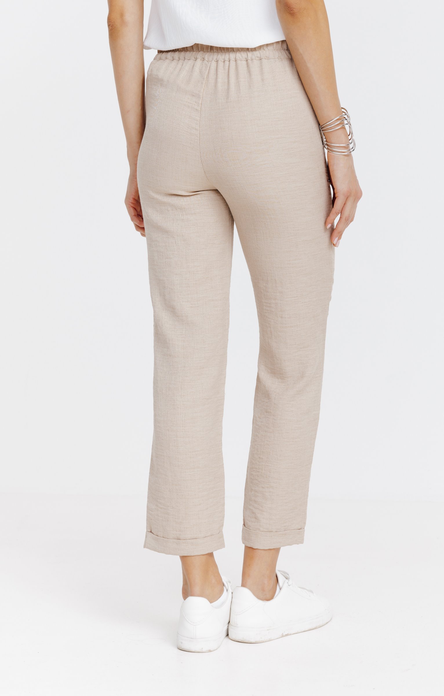Pantalon fluide - BEIGE