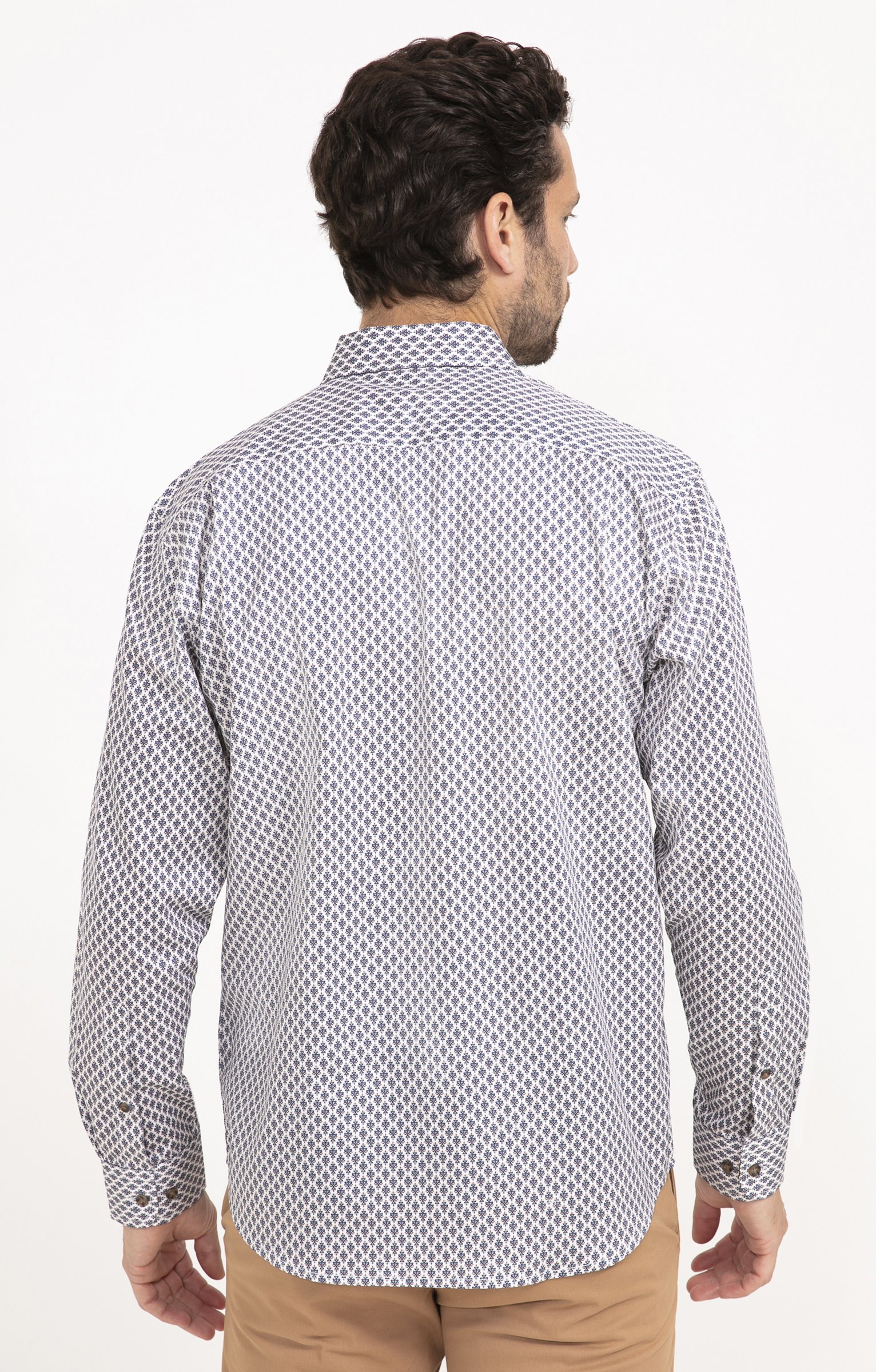 Chemise manches longues BILBA - BLANC