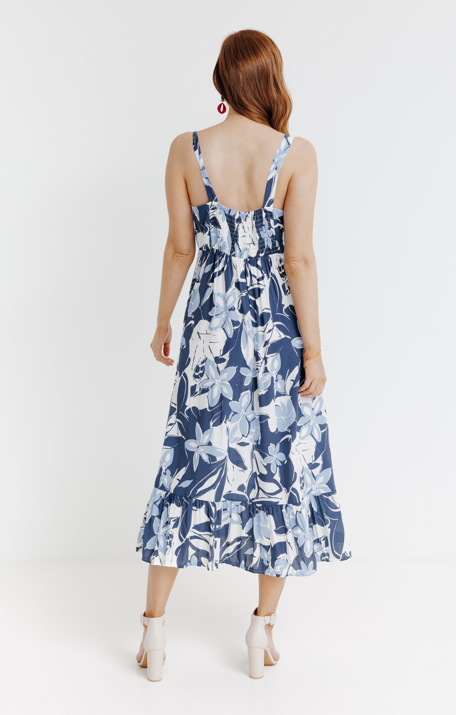 Robe longue - MARINE