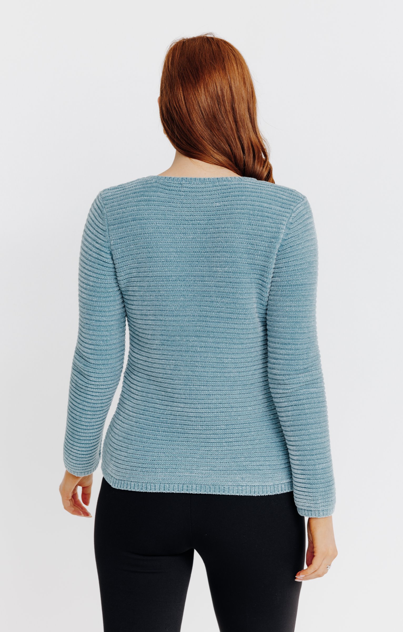Cardigan zippé - VERT NIL