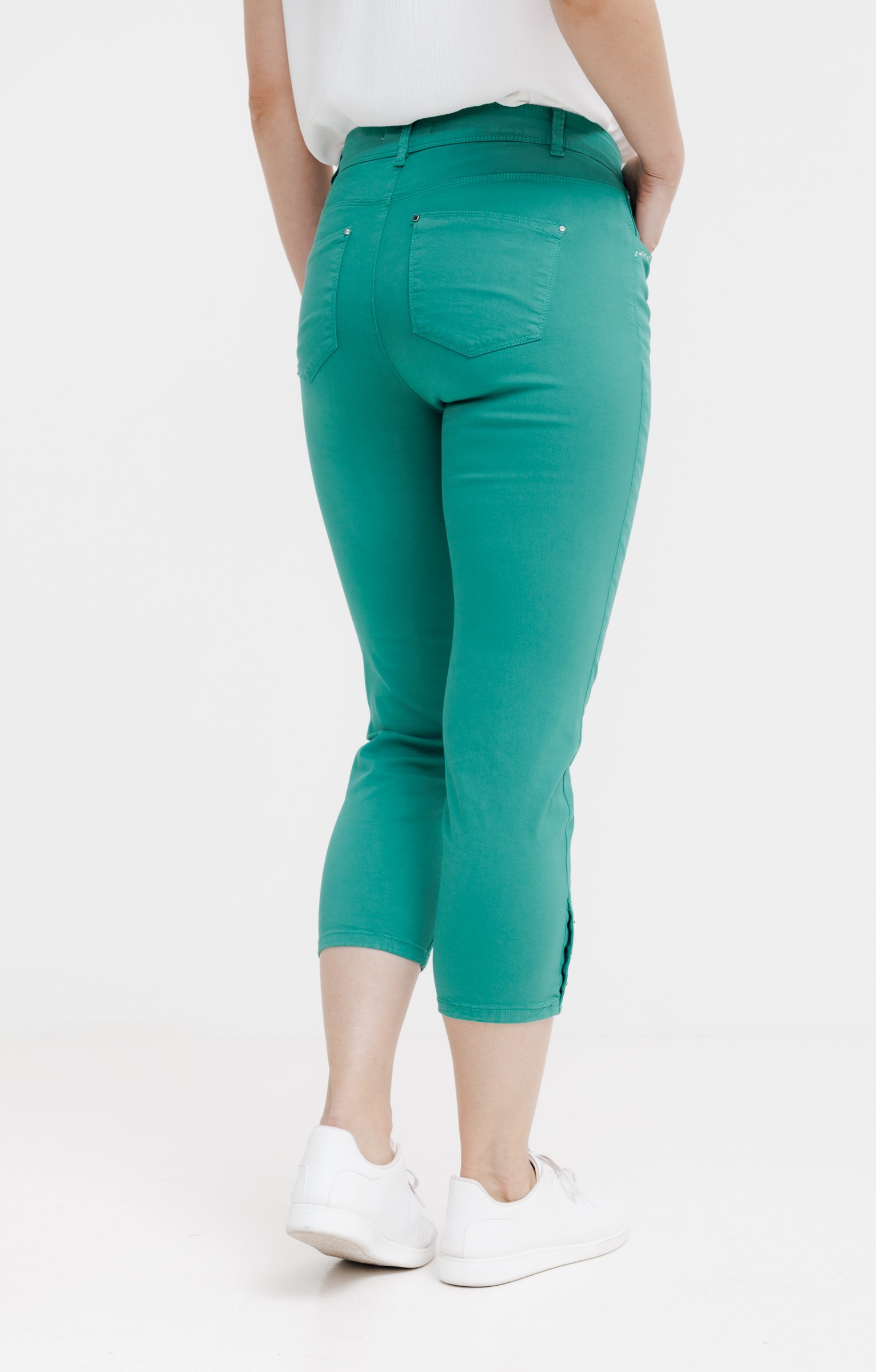 Pantacourt clous bas de jambe - SAPIN