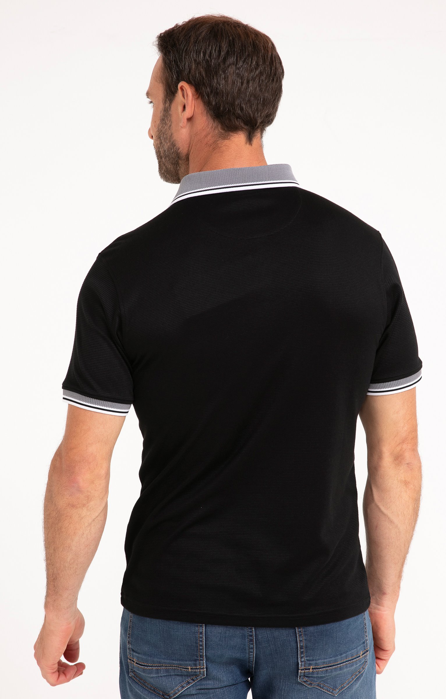 Polo manches courtes Chambly - NOIR